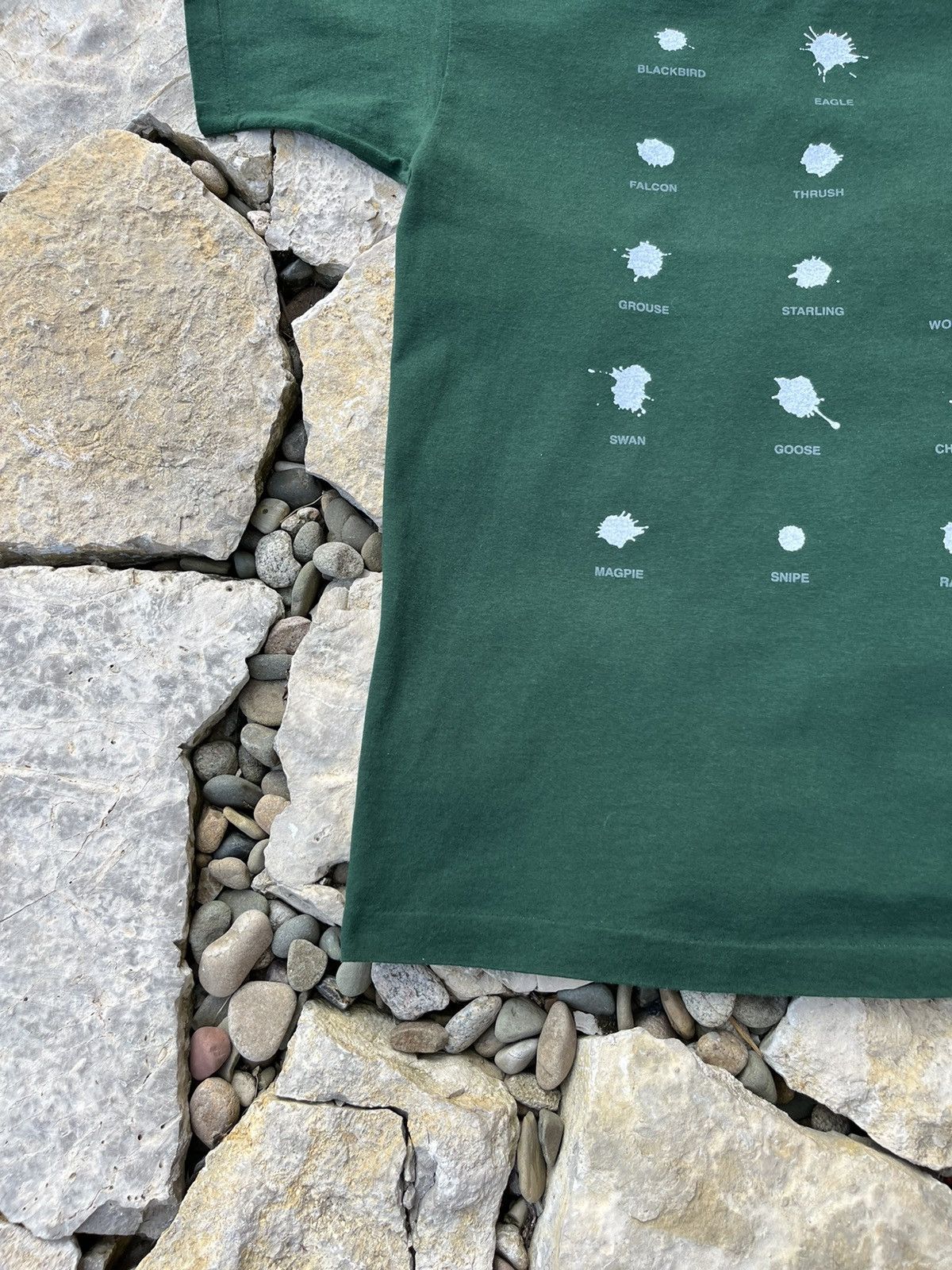 Vintage Vintage fotl screen stars bird poop shit identification tee Size US XL / EU 56 / 4 - 6 Thumbnail