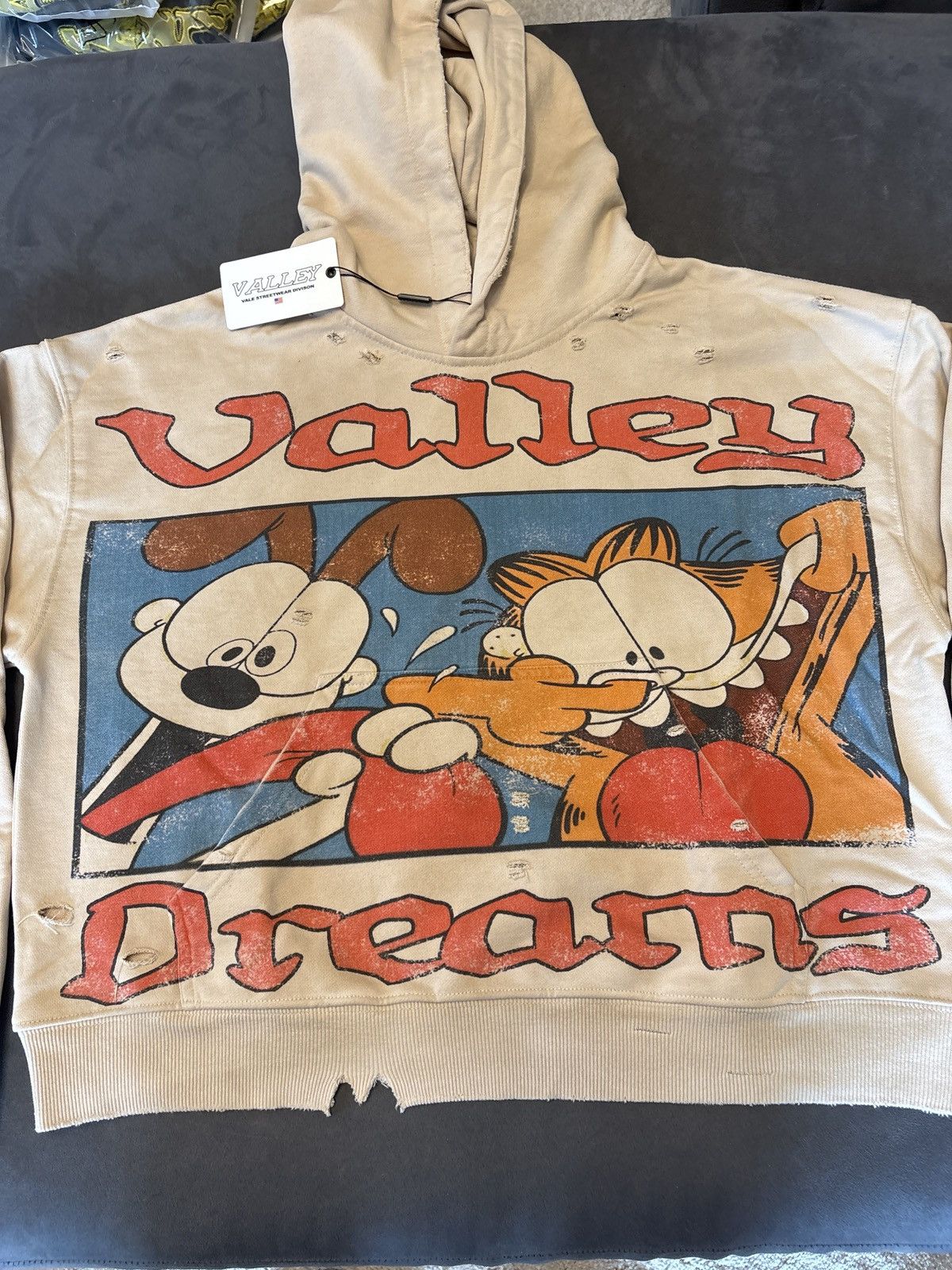 Valley dreams garfield hoodie vale