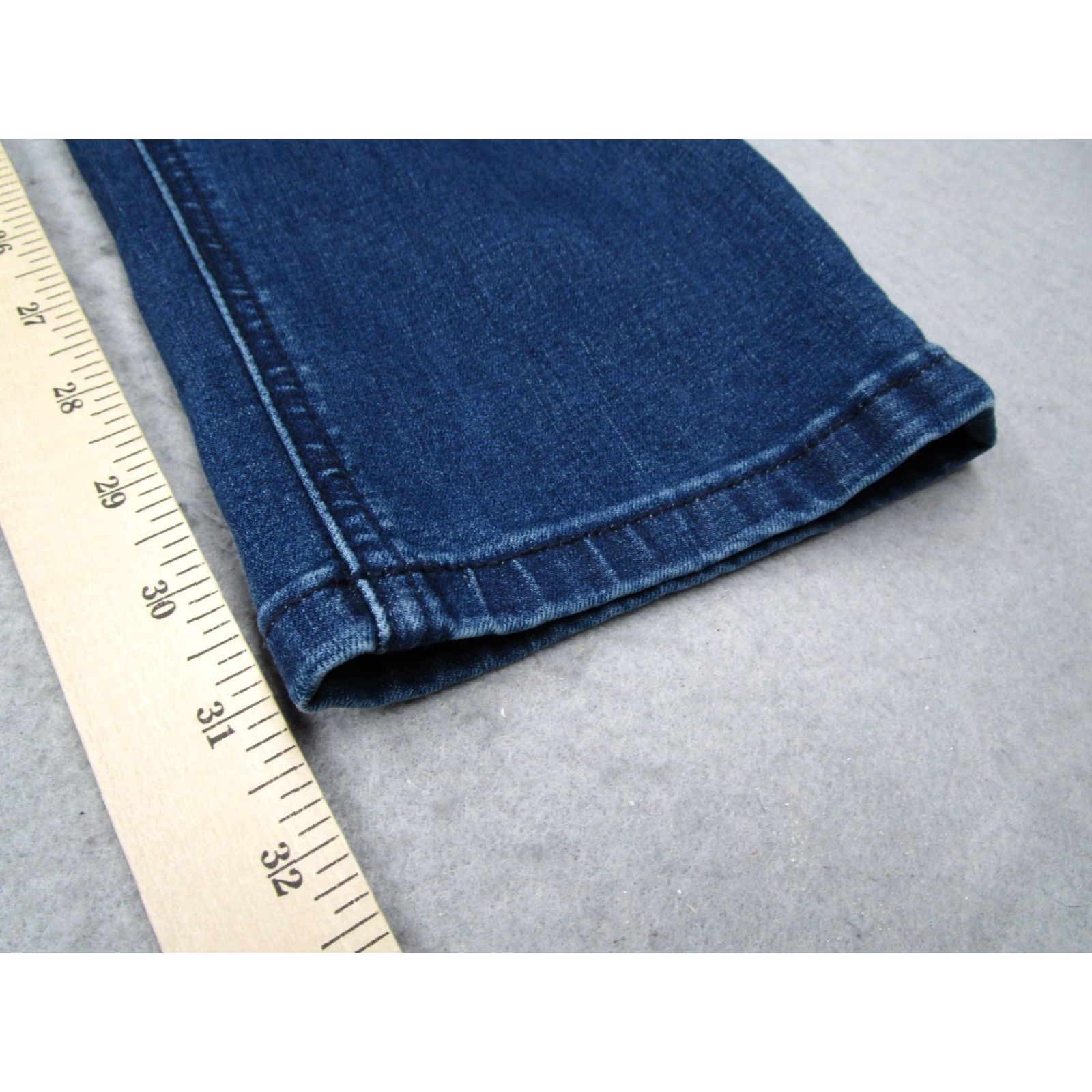 Citizen VINTAGE Fitizen Jeans Men 32 Blue Straight Slim Denim 2010s 5-Pocket Blue Mens Size US 32 / EU 48 - 7 Thumbnail