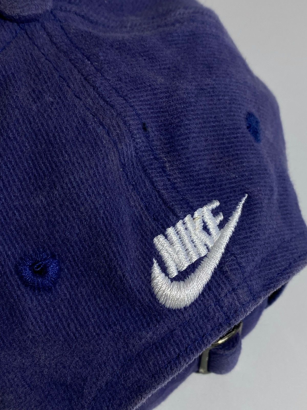 Nike Vintage 90s Nike Swoosh Logo Cap Size ONE SIZE - 8 Thumbnail