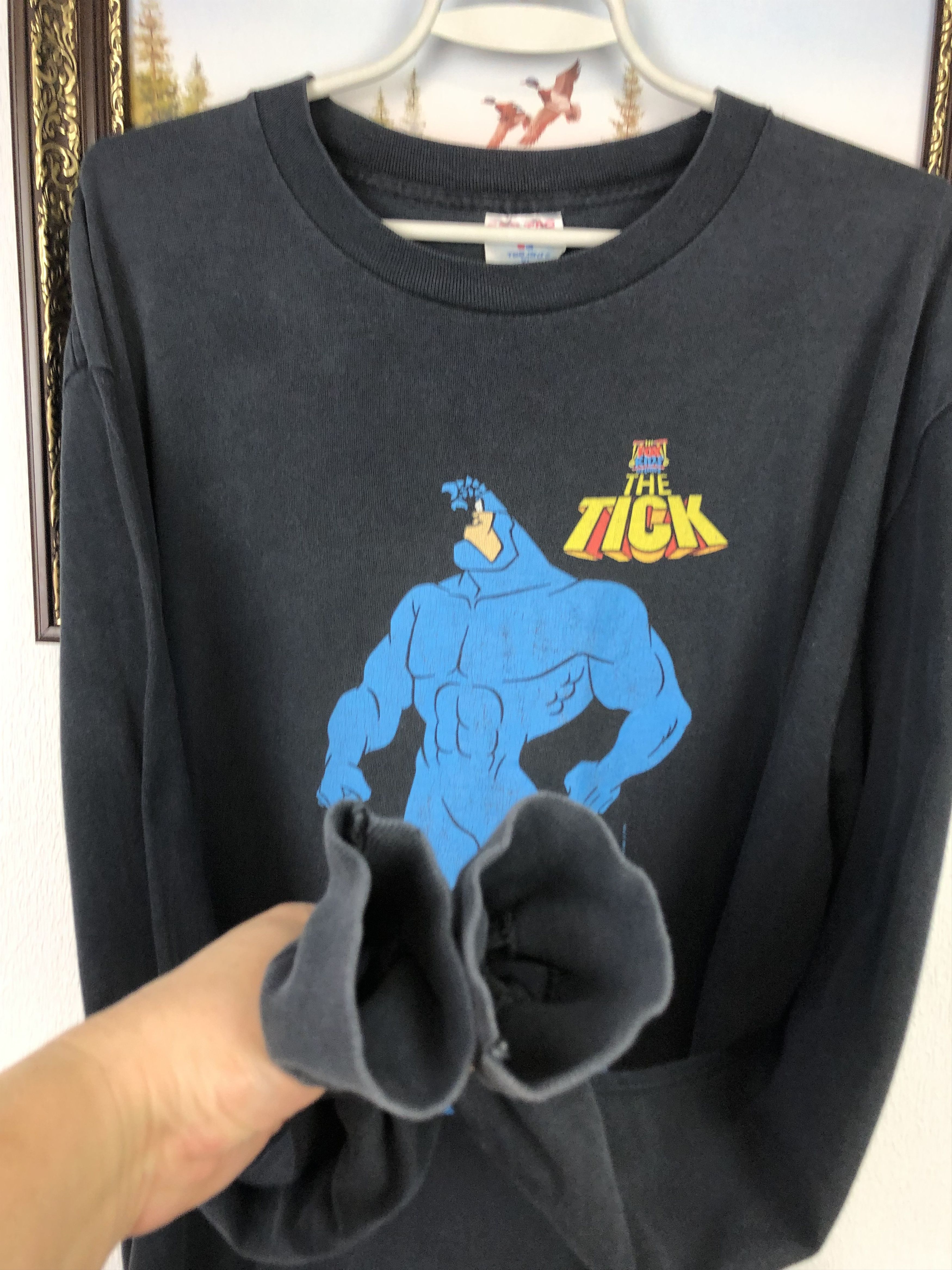 Cartoon Network Vintage The Tick Fox Kids Network Vintage Shirt Long Tee Size US XL / EU 56 / 4 - 5 Thumbnail