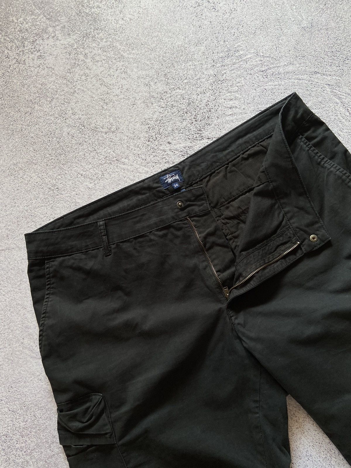 Stussy Vintage Stussy Cargo Pockets Rare Street Skate Rap Style Size US 38 / EU 54 - 7 Thumbnail
