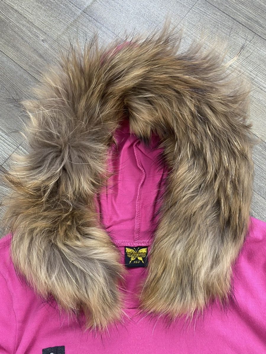 Hysteric Glamour 2000s IfSixWasNine Rayalice Poem Cross Kmrii Lgb Fur Hoodie Size US S / EU 44-46 / 1 - 5 Thumbnail