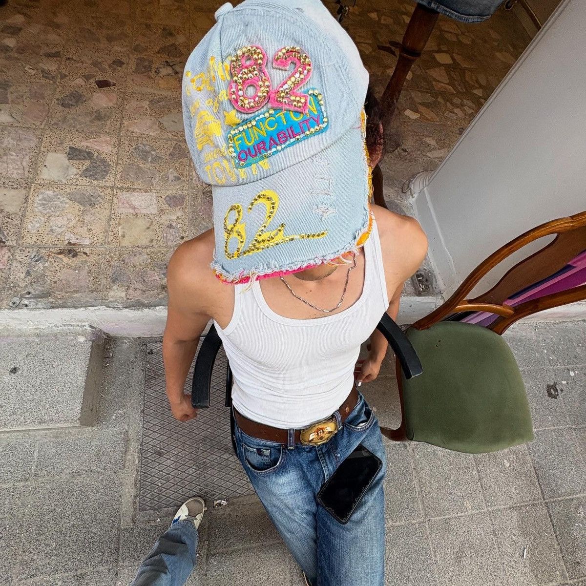 Vintage y2k hat Size ONE SIZE - 1 Thumbnail