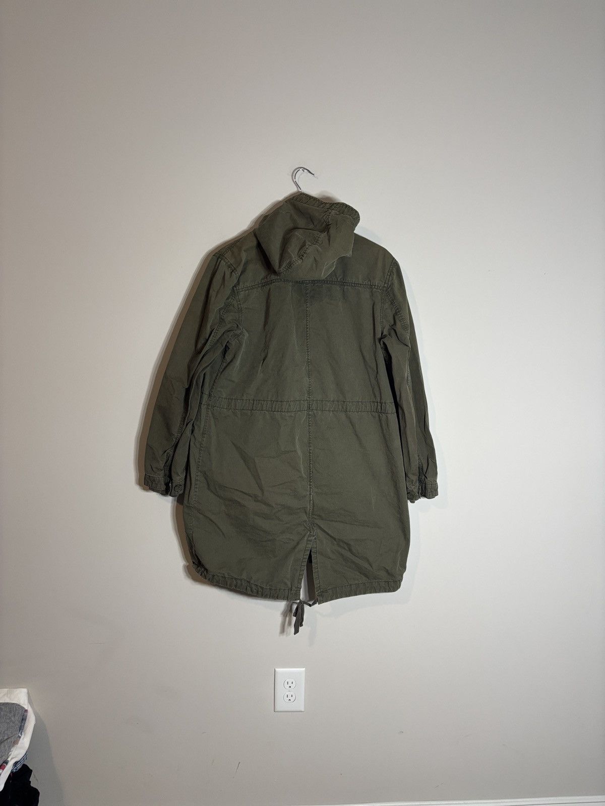 Old Navy Vintage Y2K Old Navy Olive Green Military Field Jacket Large Size L / US 10 / IT 46 - 4 Thumbnail