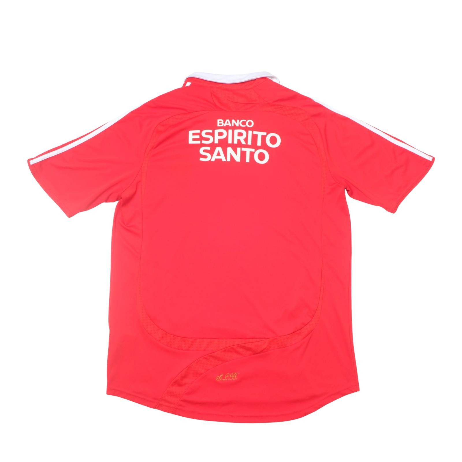 Adidas 2007/08 Benfica Home Shirt Adidas (XL/2XL) Size US XL / EU 56 / 4 - 2 Thumbnail
