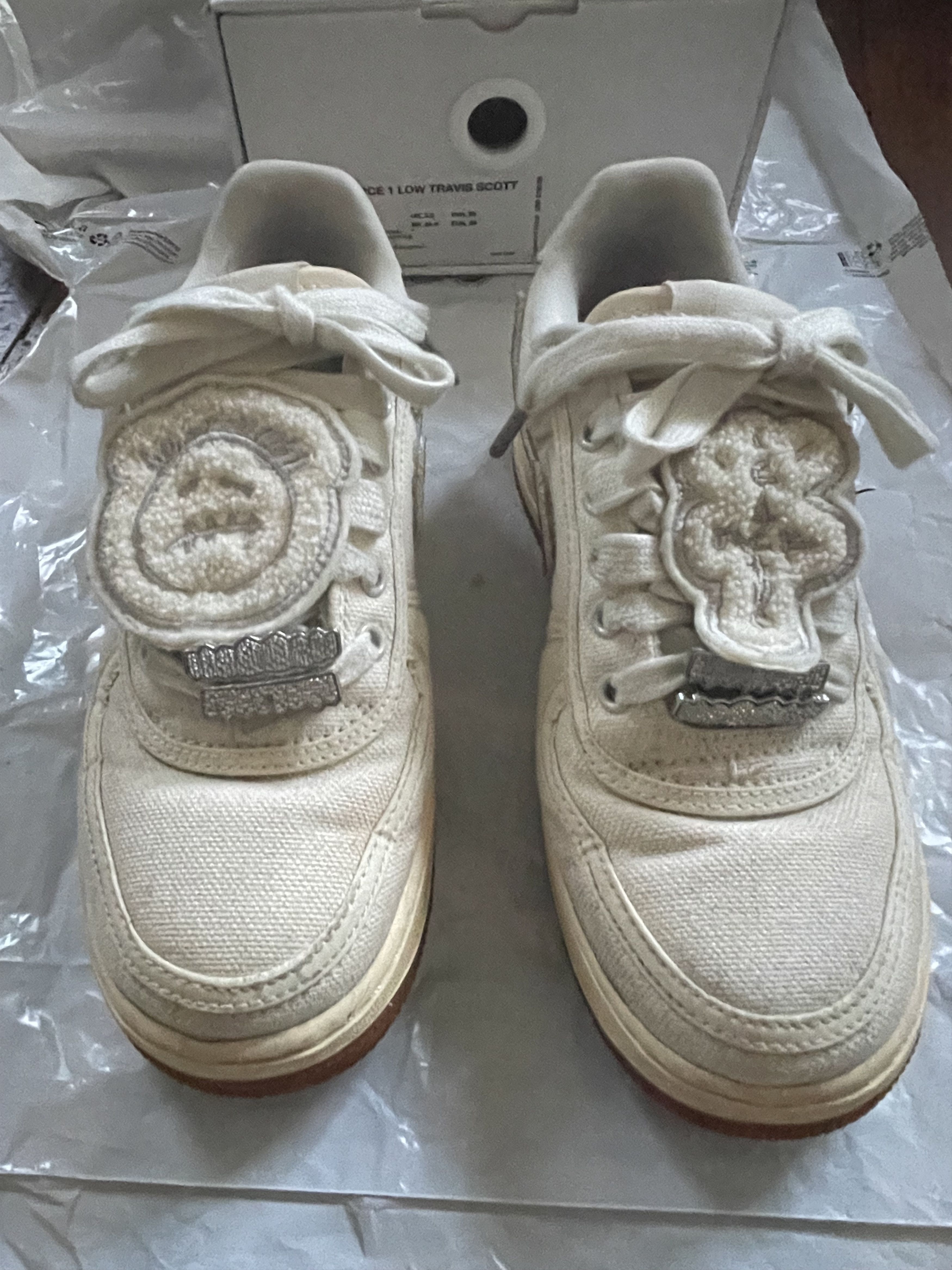 Nike × Travis Scott Travis Scott Air Force 1 Size US 5 / IT 35 - 2 Thumbnail