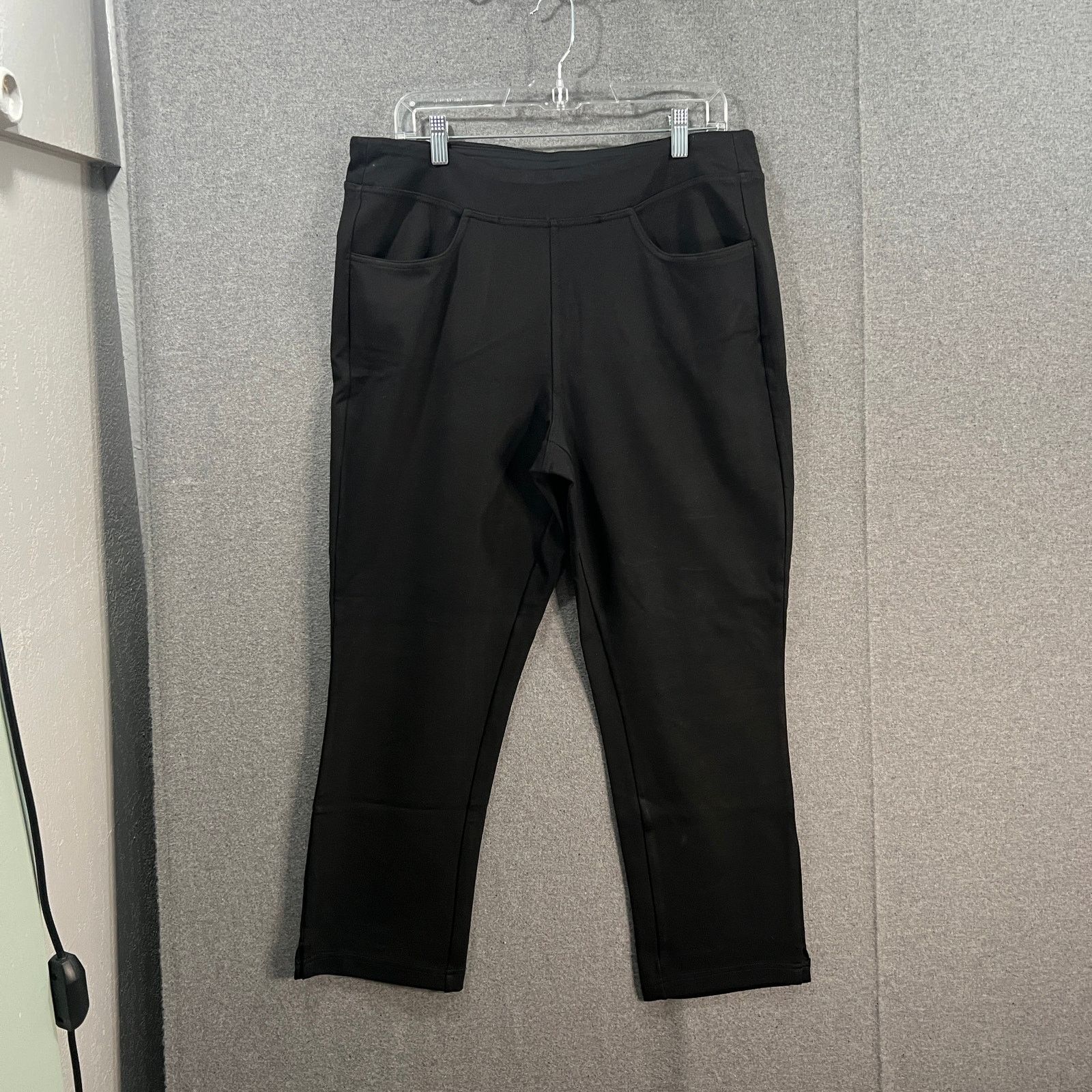 Other Belle by Kim Gravel Tall Ponte Side Vent Cropped Legging Size 38" / US 16 / IT 52 - 1 Thumbnail