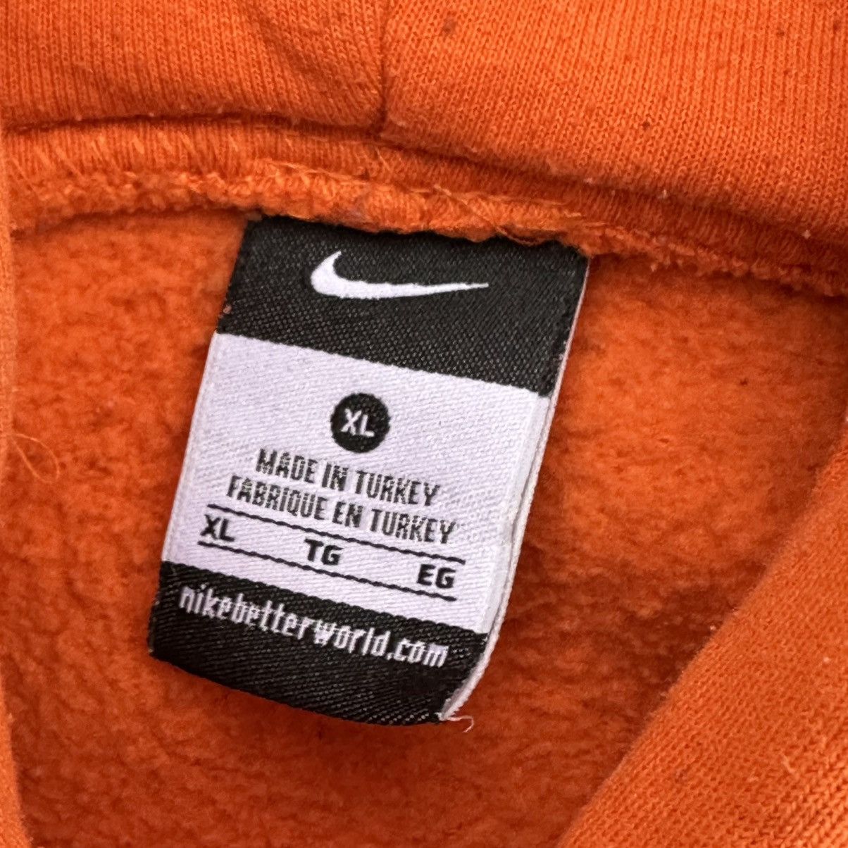 If Six Was Nine Vintage Custom Nike Hoodie Centre Logo Size L Y2K 00s USA Size US L / EU 52-54 / 3 - 8 Thumbnail