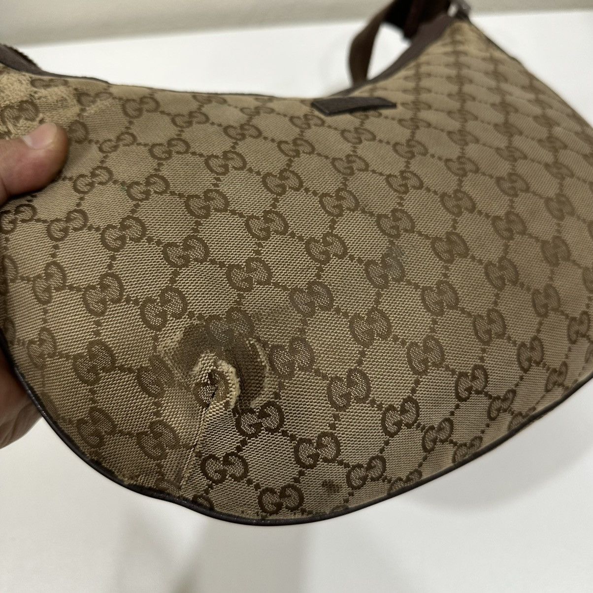 Gucci GUCCI GG CANVAS SHOULDER CROSSBODY BAG 15 Size ONE SIZE - 6 Thumbnail