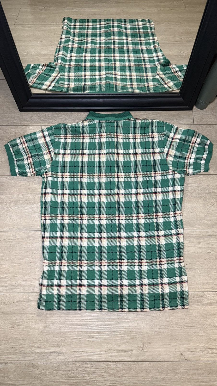 Polo Ralph Lauren Vintage / Y2K 1990s Polo Ralph Lauren Plaid Polo Shirt Size US L / EU 52-54 / 3 - 2 Thumbnail