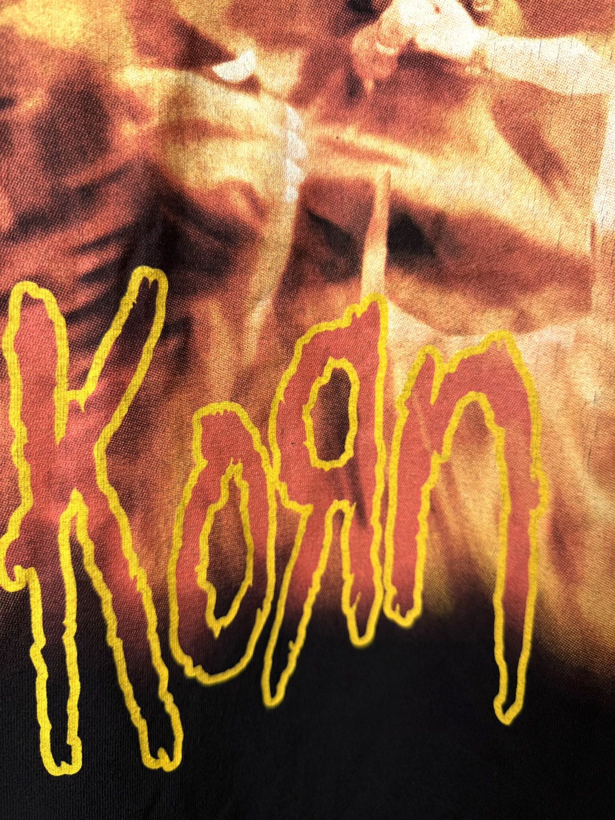Band Tees 90-00s Rare! Vintage Korn Band Rock T Shirt Size US XL / EU 56 / 4 - 5 Thumbnail