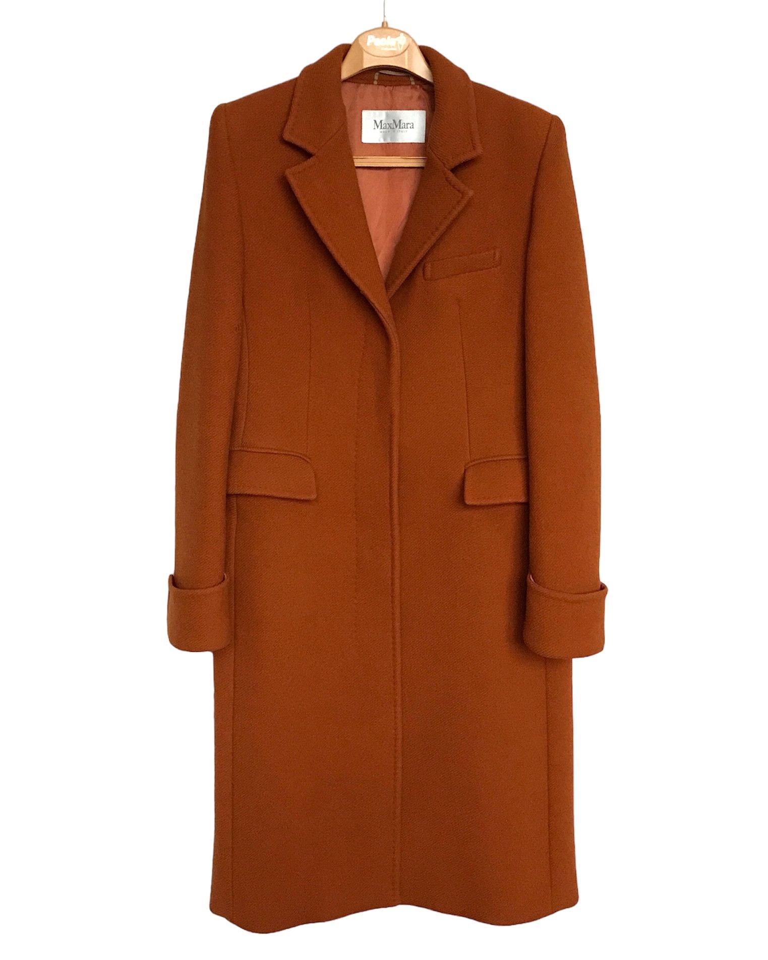 Max Mara ICON MAX MARA WOOL ANGORA RABBIT COAT US12 IT46 UK14 Size XL / US 12-14 / IT 48-50 - 1 Thumbnail