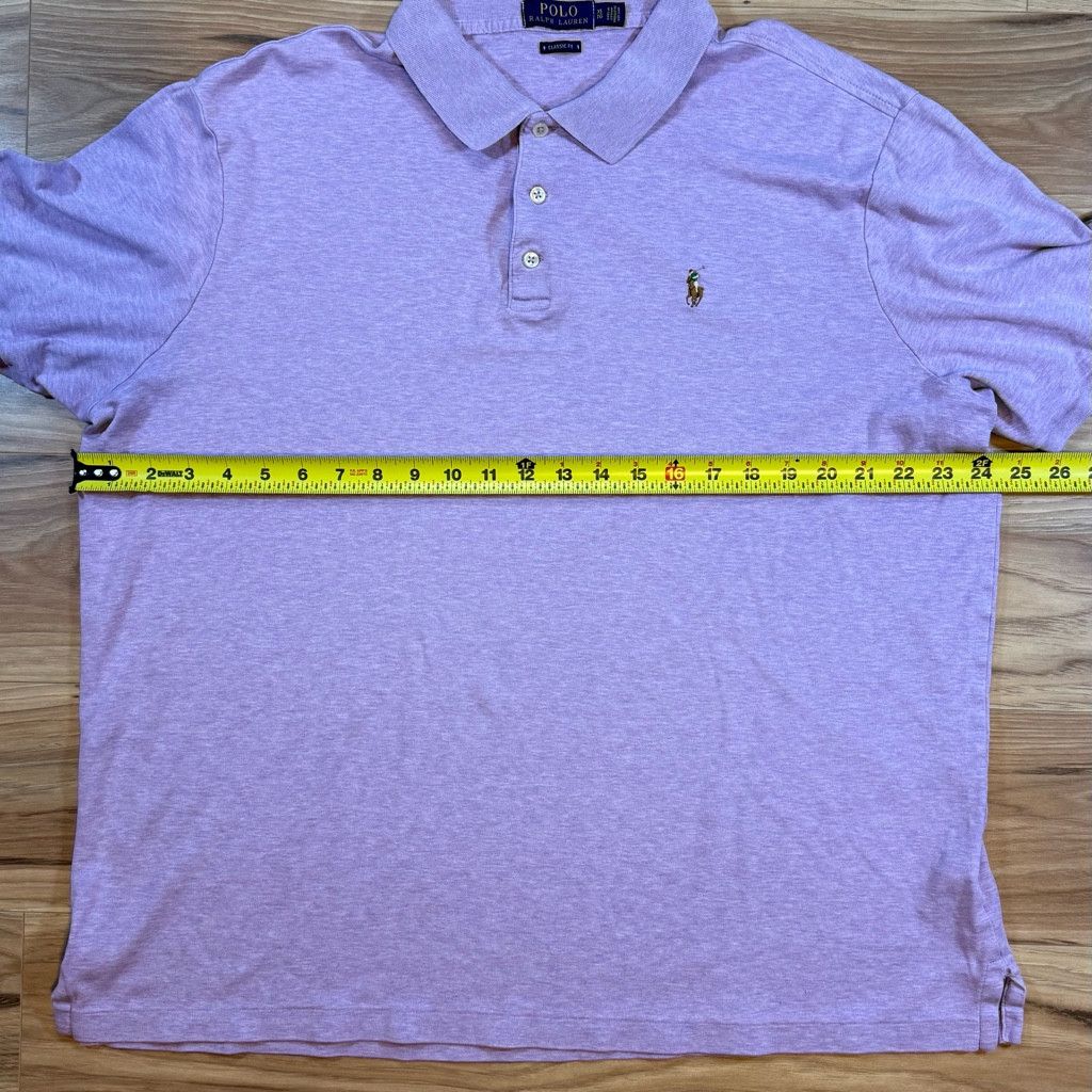 Polo Ralph Lauren Polo Ralph Lauren Men’s XL Classic Fit Polo Shirt Pink Size US XL / EU 56 / 4 - 5 Thumbnail