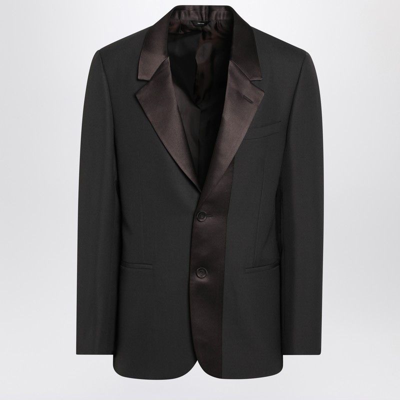 Fendi Fendi Brown Wool Crãªpe Blazer Size US M / EU 48-50 / 2 - 1 Thumbnail