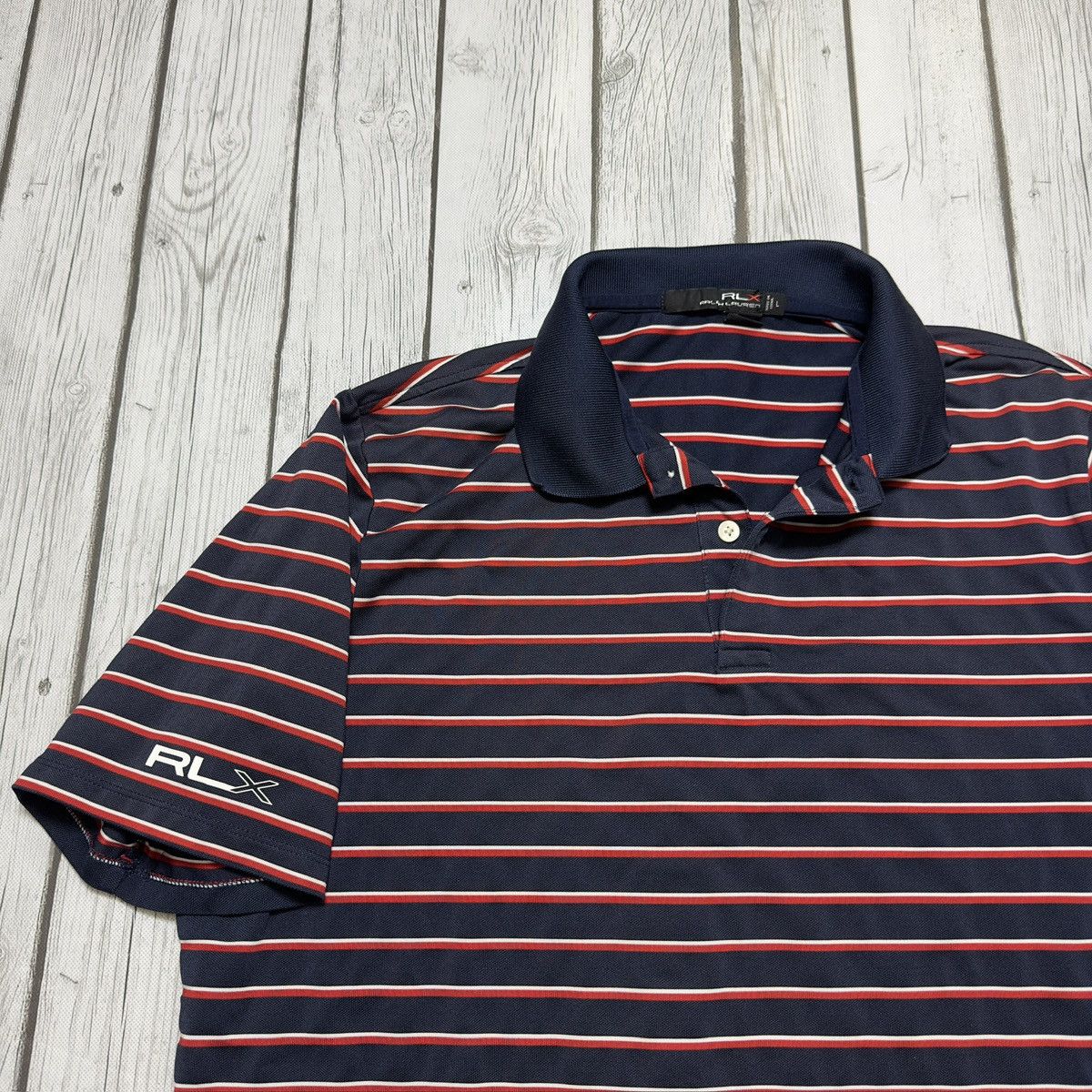 RLX Ralph Lauren RLX Ralph Lauren polo shirt Size US L / EU 52-54 / 3 - 3 Thumbnail
