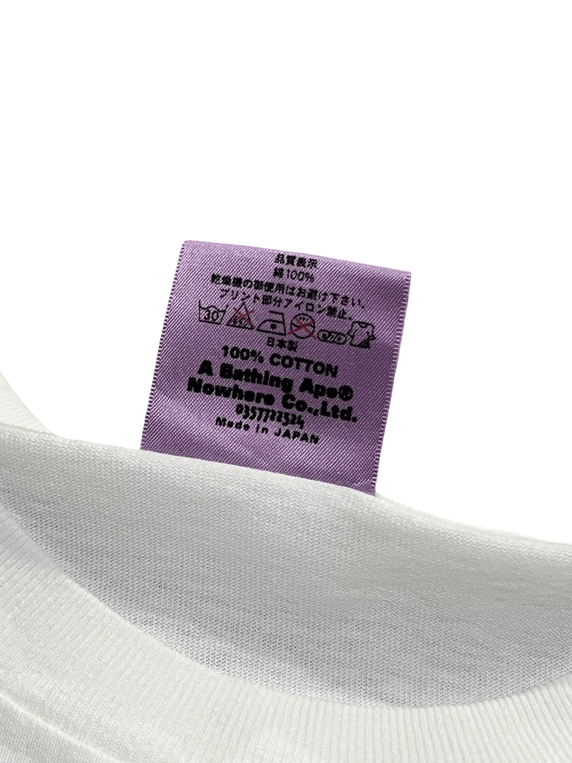 Bape × Vintage Bape BapeSta Vintage Tee Size US S / EU 44-46 / 1 - 7 Thumbnail
