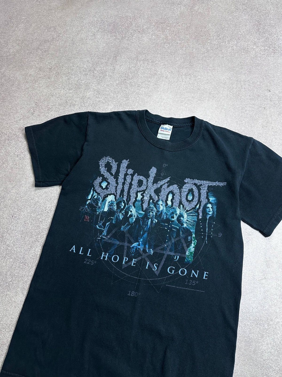 Slipknot Vintage 00s Slipknot All Hope Is Gone Promo T-shirt S Size US S / EU 44-46 / 1 - 2 Thumbnail