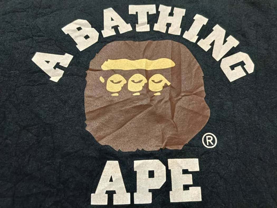 Bape Multi Ape Head College Tee Size US S / EU 44-46 / 1 - 3 Thumbnail