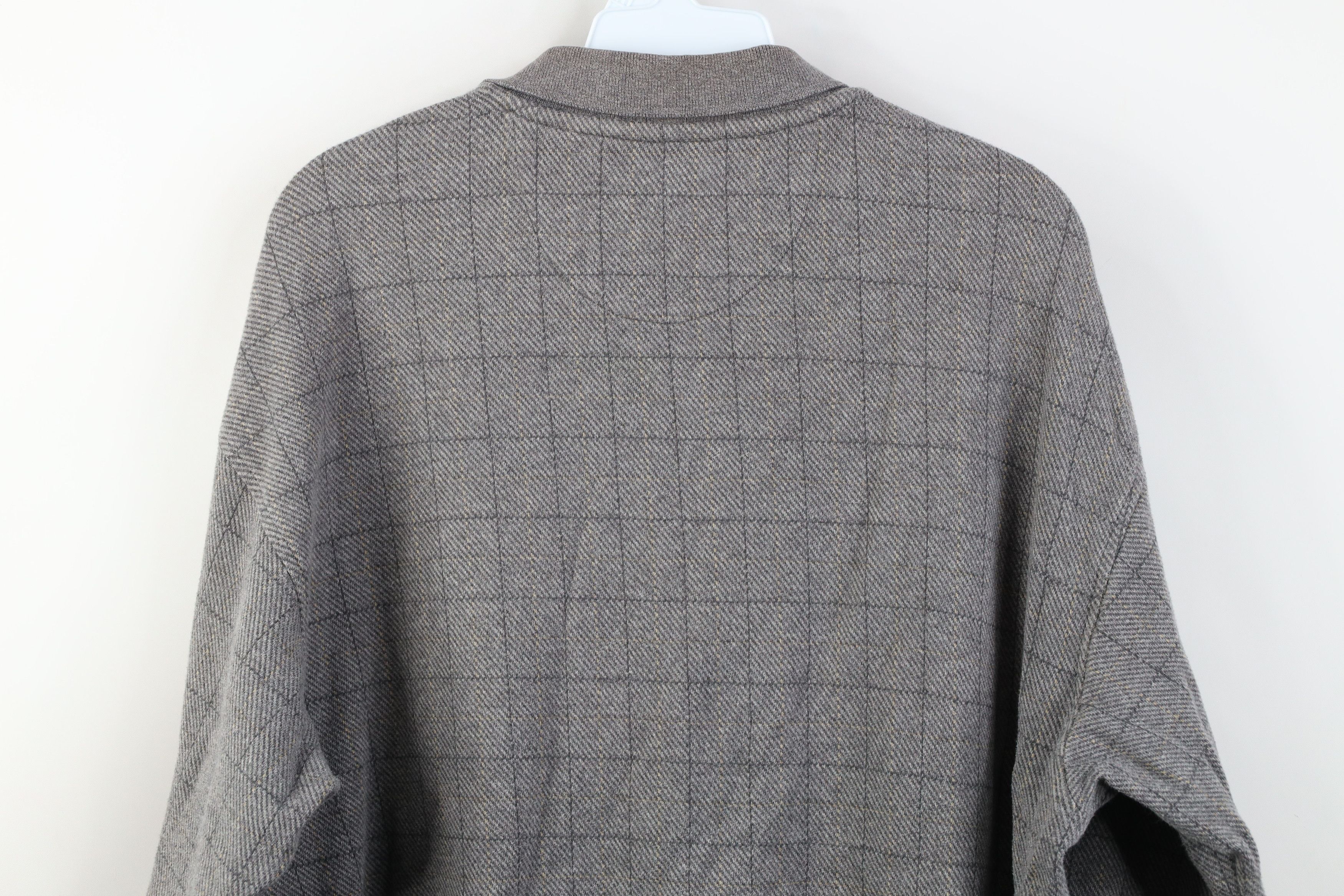 Vintage Vintage 90s Streetwear Heavy Long Sleeve Rugby Polo Plaid Size US M / EU 48-50 / 2 - 10 Thumbnail