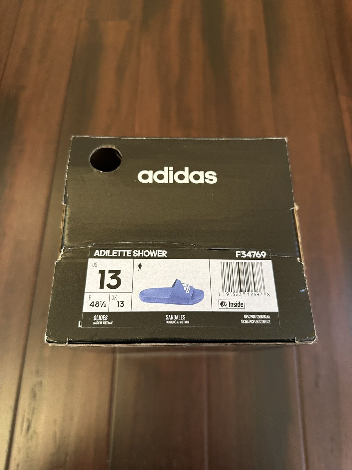 Adidas Adidas Adilette Shower light blue size 13 Size US 13 / EU 46 - 14 Thumbnail