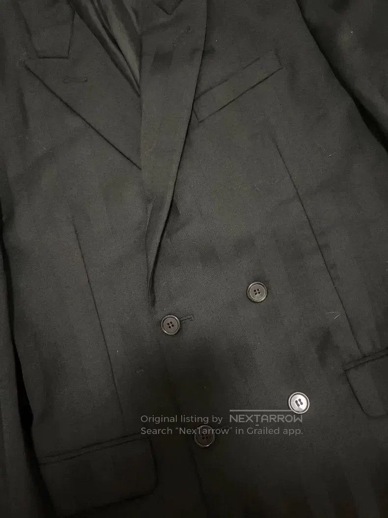 Saint Laurent Paris Saint Laurent Paris Double-grain striped suit Size US S / EU 44-46 / 1 - 6 Thumbnail