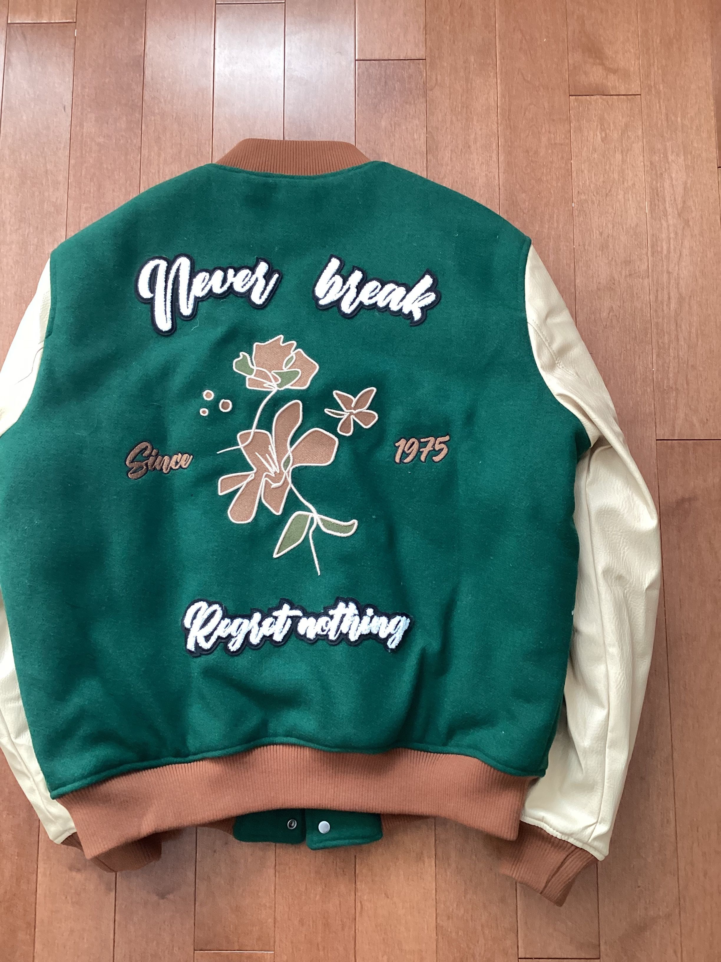 Zara Zara patch Bomber Jacket Xl Green Size US XL / EU 56 / 4 - 2 Thumbnail
