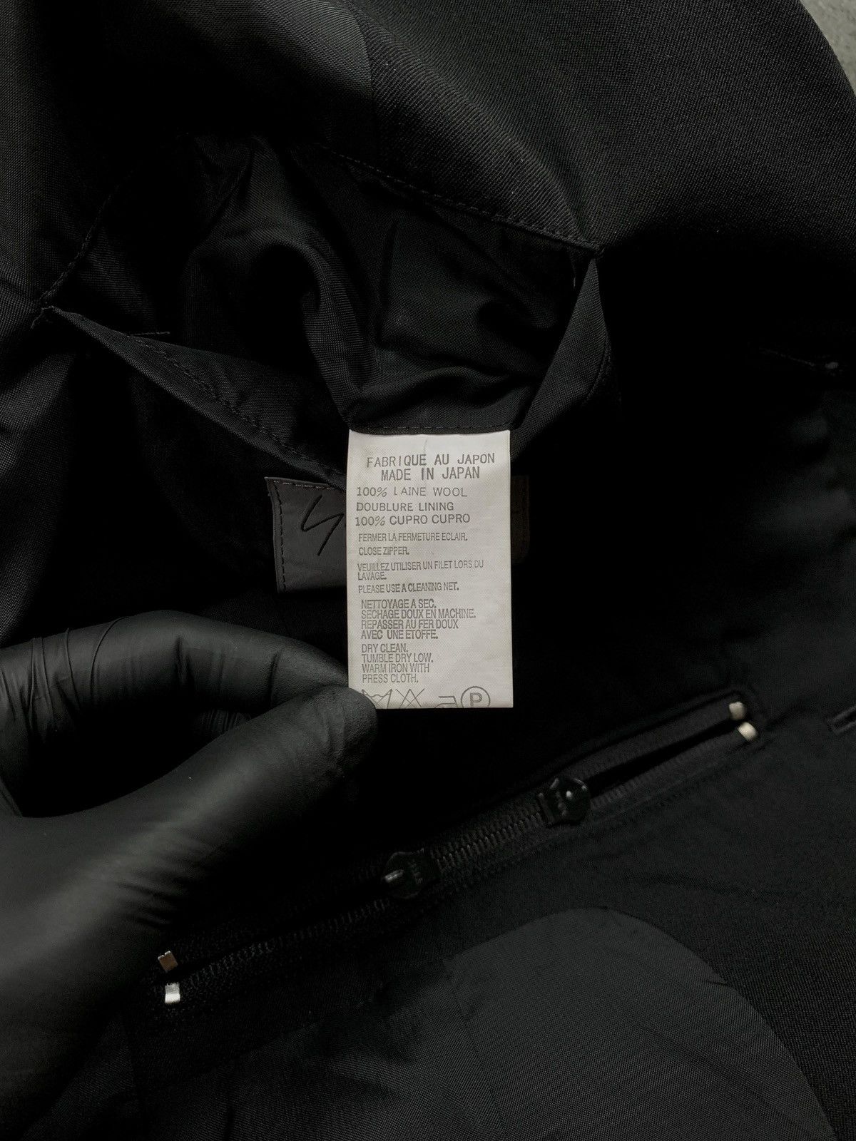 Yohji Yamamoto FREE TAX! Bondage Zipper Blazer Jacket Size 48R - 13 Thumbnail