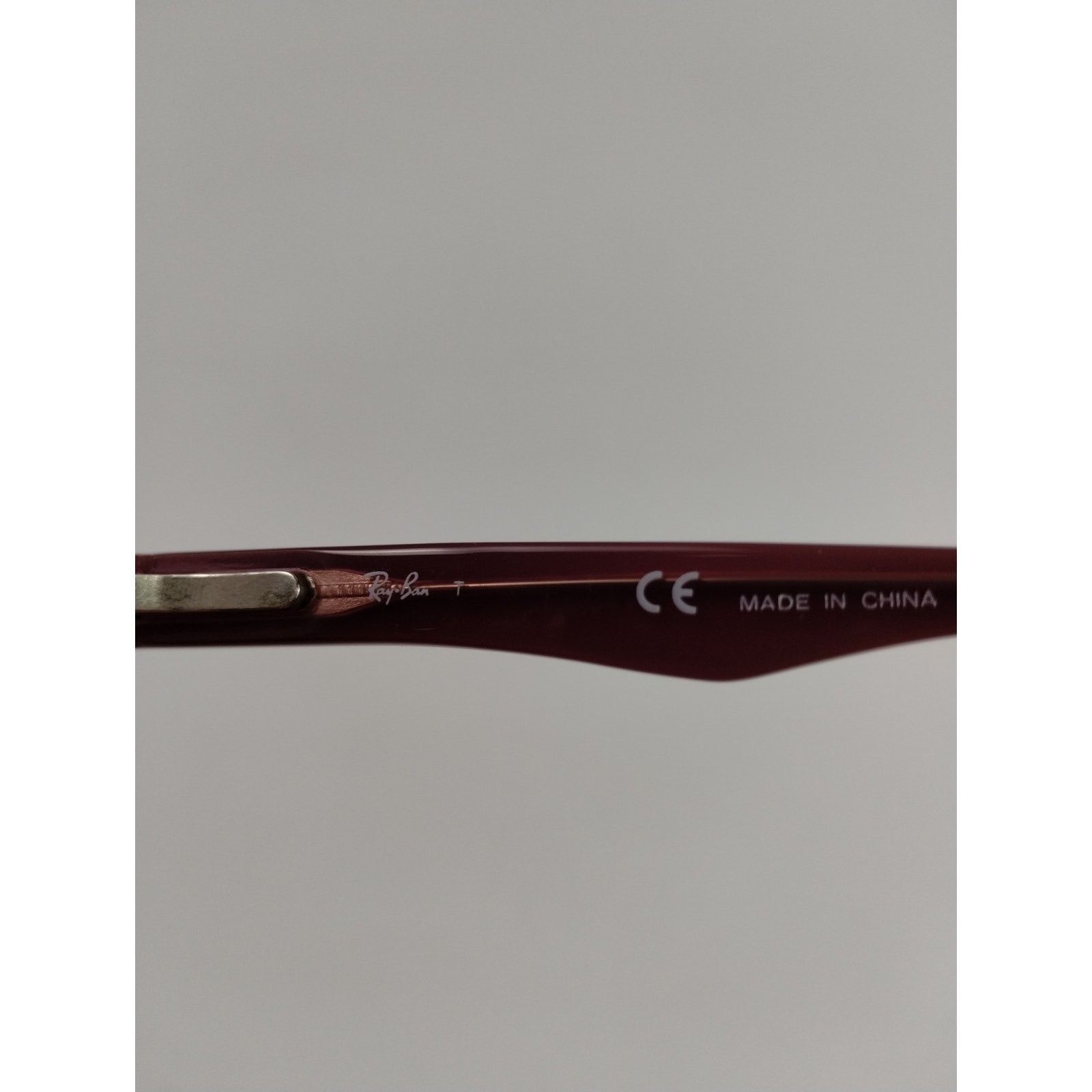RayBan Ray-Ban RB 5150 2126 Dk Brown Pink Eyeglasses Frames Size ONE SIZE - 7 Thumbnail