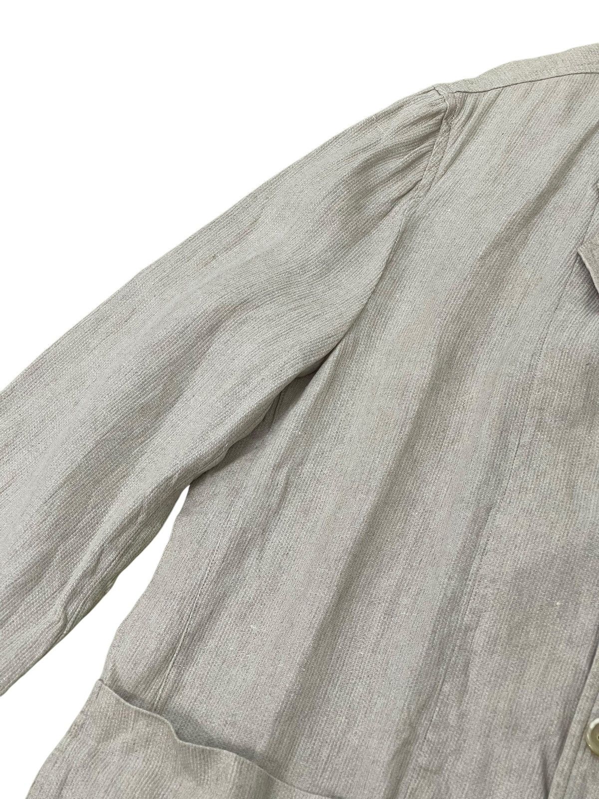 Comme des Garcons AD 1997 CDGH 100% Linen Hemp Chore Jacket 6🟩0 Size US M / EU 48-50 / 2 - 8 Thumbnail