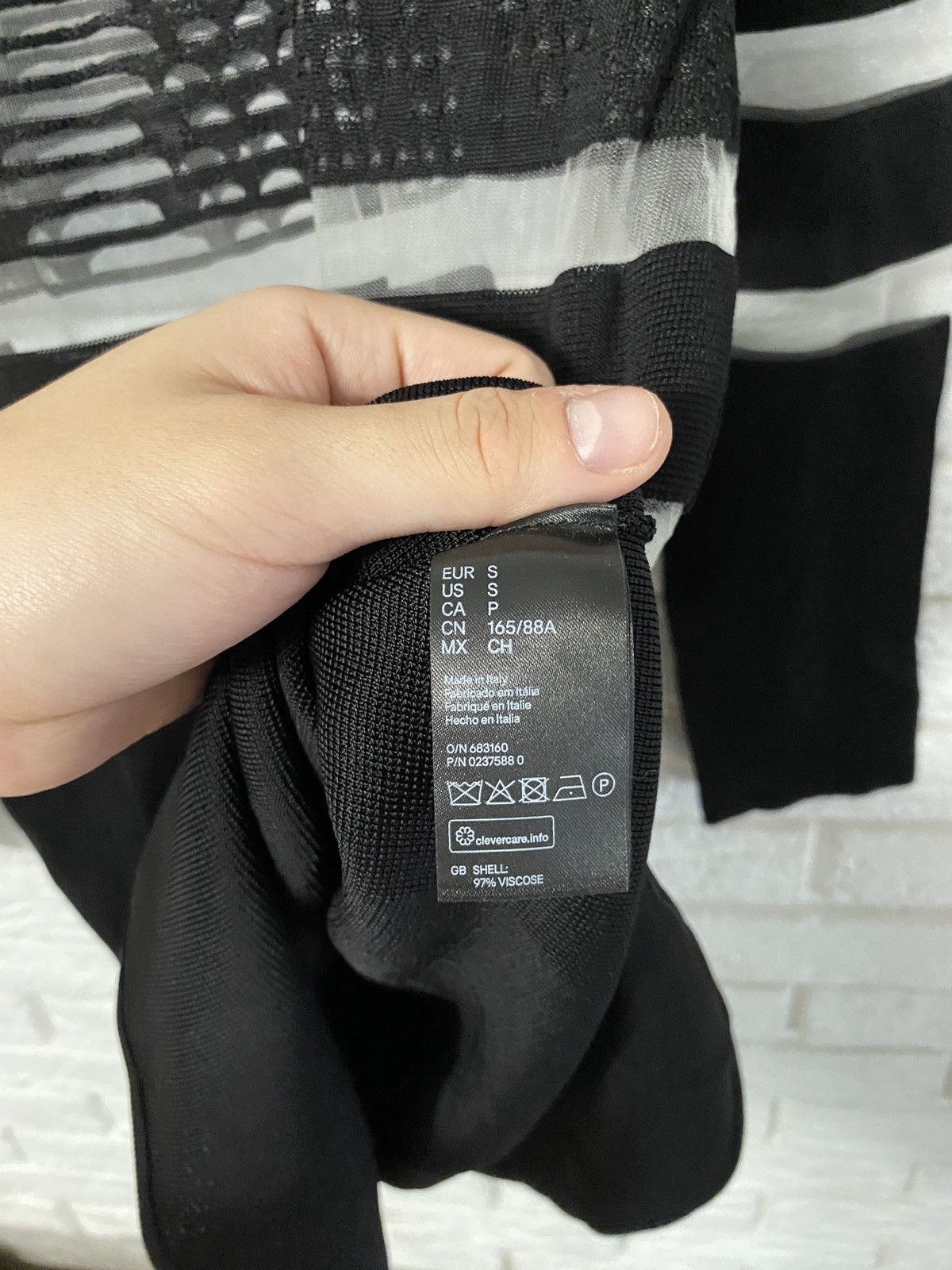 Alexander Wang Alexander Wang x H&M Perforated Sheer Mesh Panel Dress Size S / US 4 / IT 40 - 6 Thumbnail