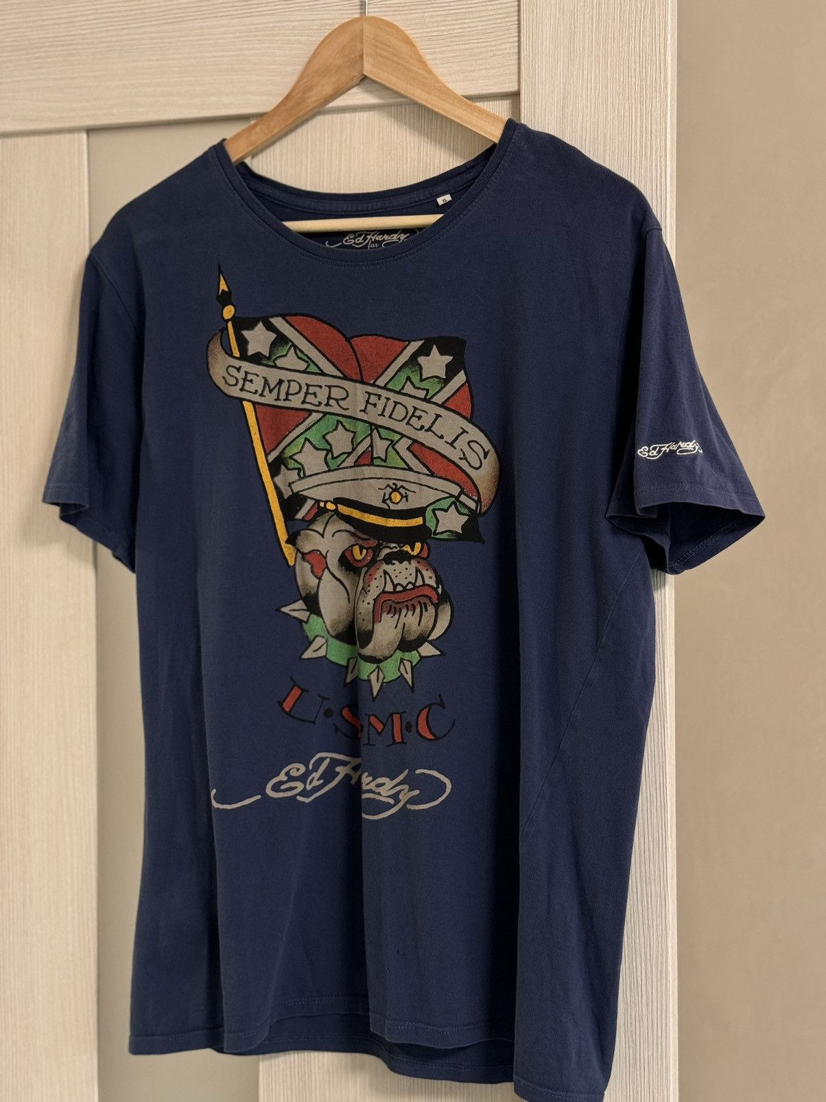 Christian Audigier × Ed Hardy × Vintage Hardy Tee Pantera Logo Y2K Christian Audigier Size L Size US M / EU 48-50 / 2 - 2 Thumbnail