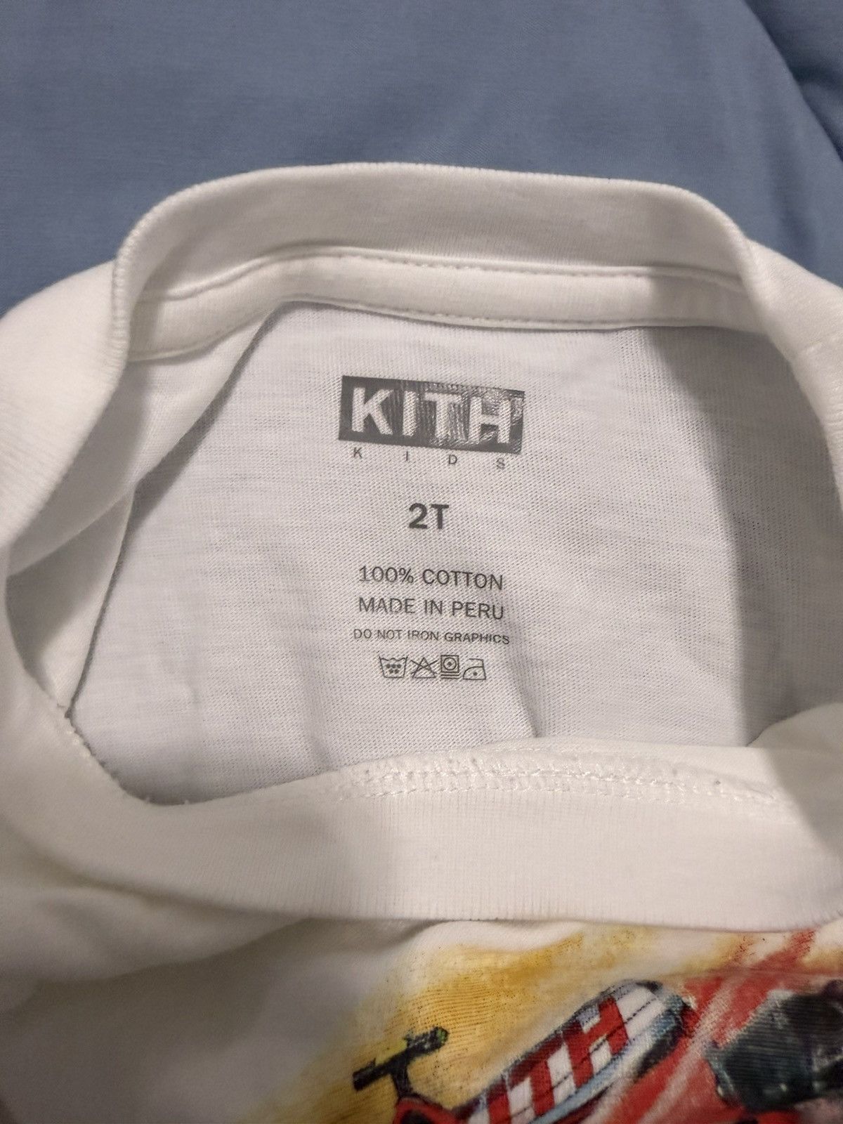 Kith Kith Kids F1 Champion Tee - White - Size 2T Size US XXS / EU 40 - 4 Thumbnail
