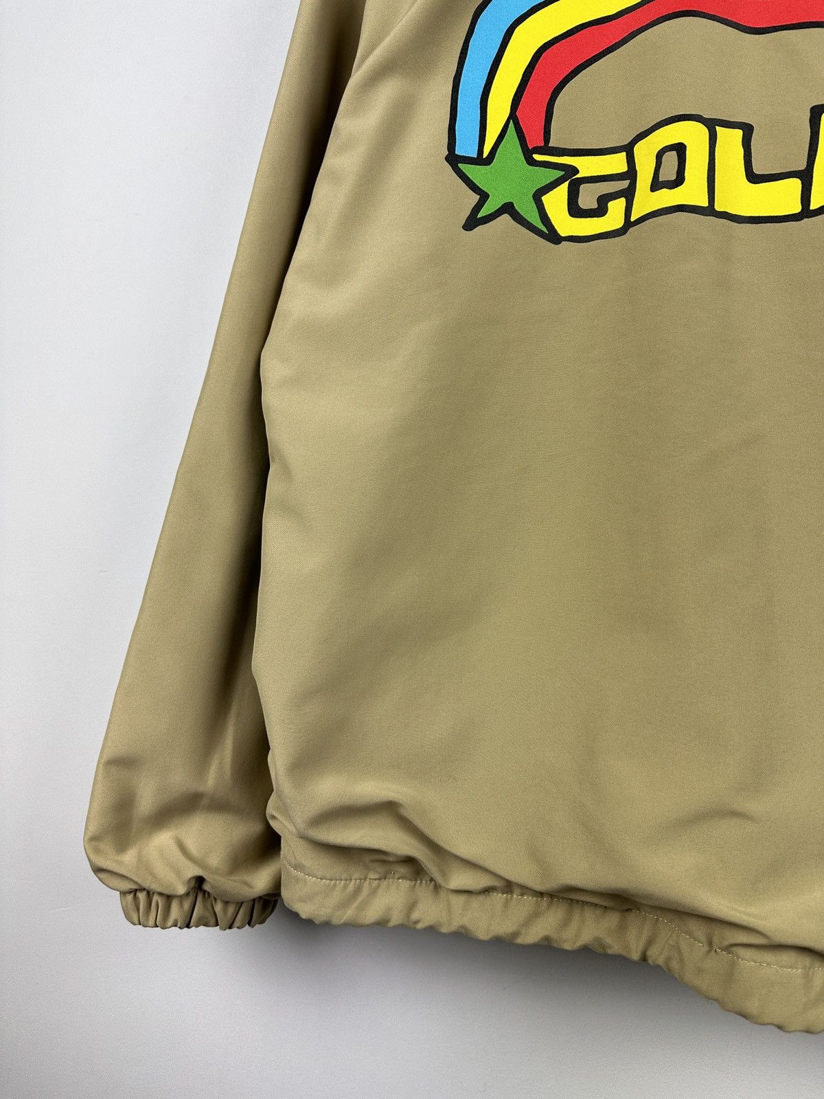 Golf Wang × Tyler The Creator 🌈Golf Wang F/W 2015 Rainbow Coach Jacket Size US L / EU 52-54 / 3 - 18 Thumbnail