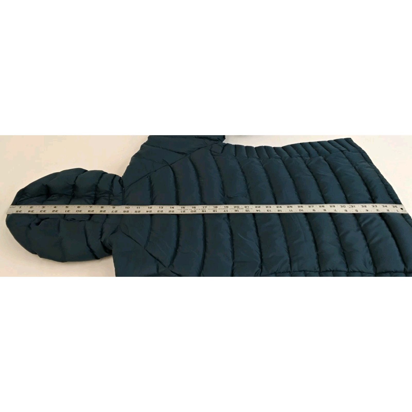 Eddie Bauer Eddie Bauer Down Jacket Women's L Blue Hooded Full Zip Size L / US 10 / IT 46 - 18 Thumbnail
