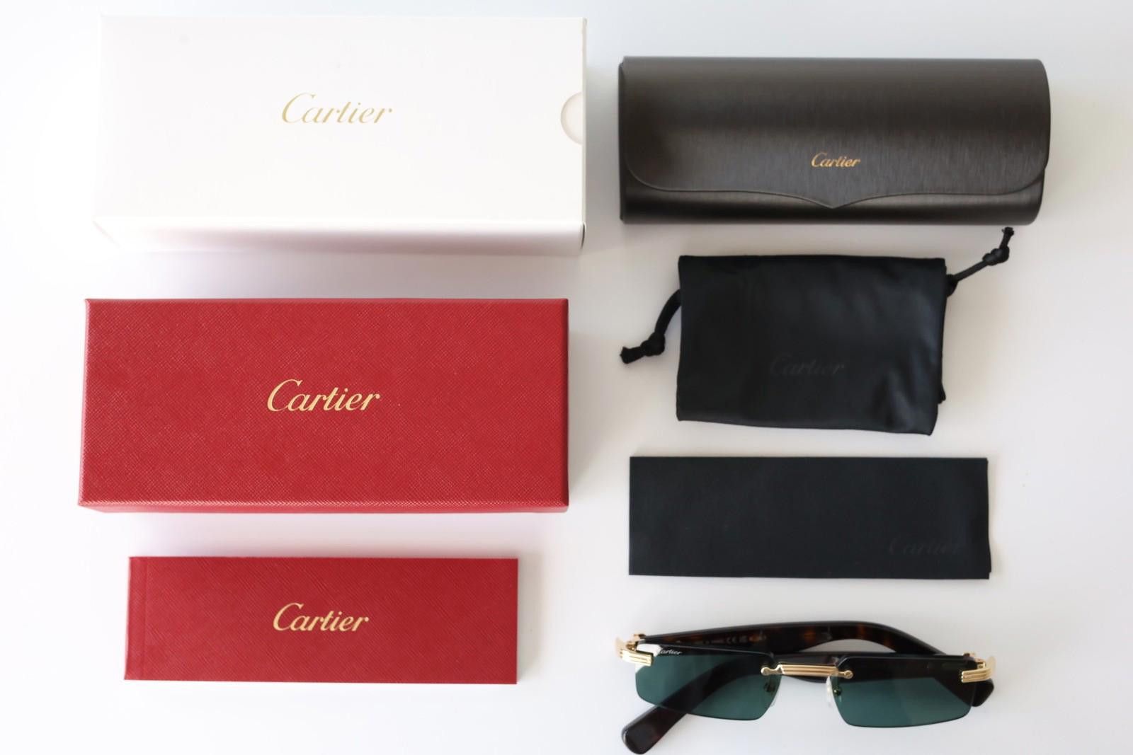 Cartier New Cartier eyewear optical sunglasses CT0537S 002 gold Size ONE SIZE - 2 Thumbnail