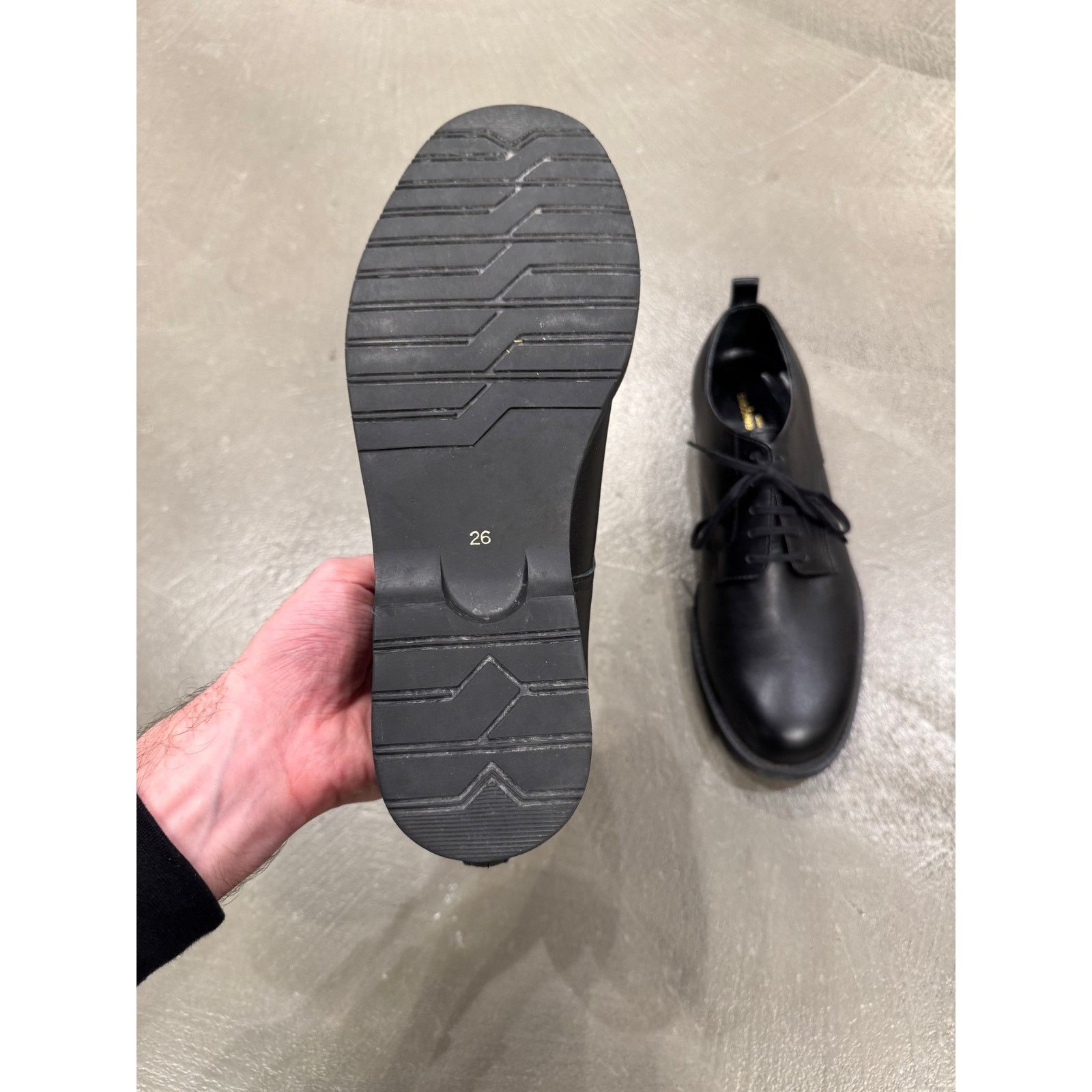 Comme des Garcons 2000s Comme des Garçons leather derby shoes Size US 11.5 / IT 41.5 - 6 Thumbnail