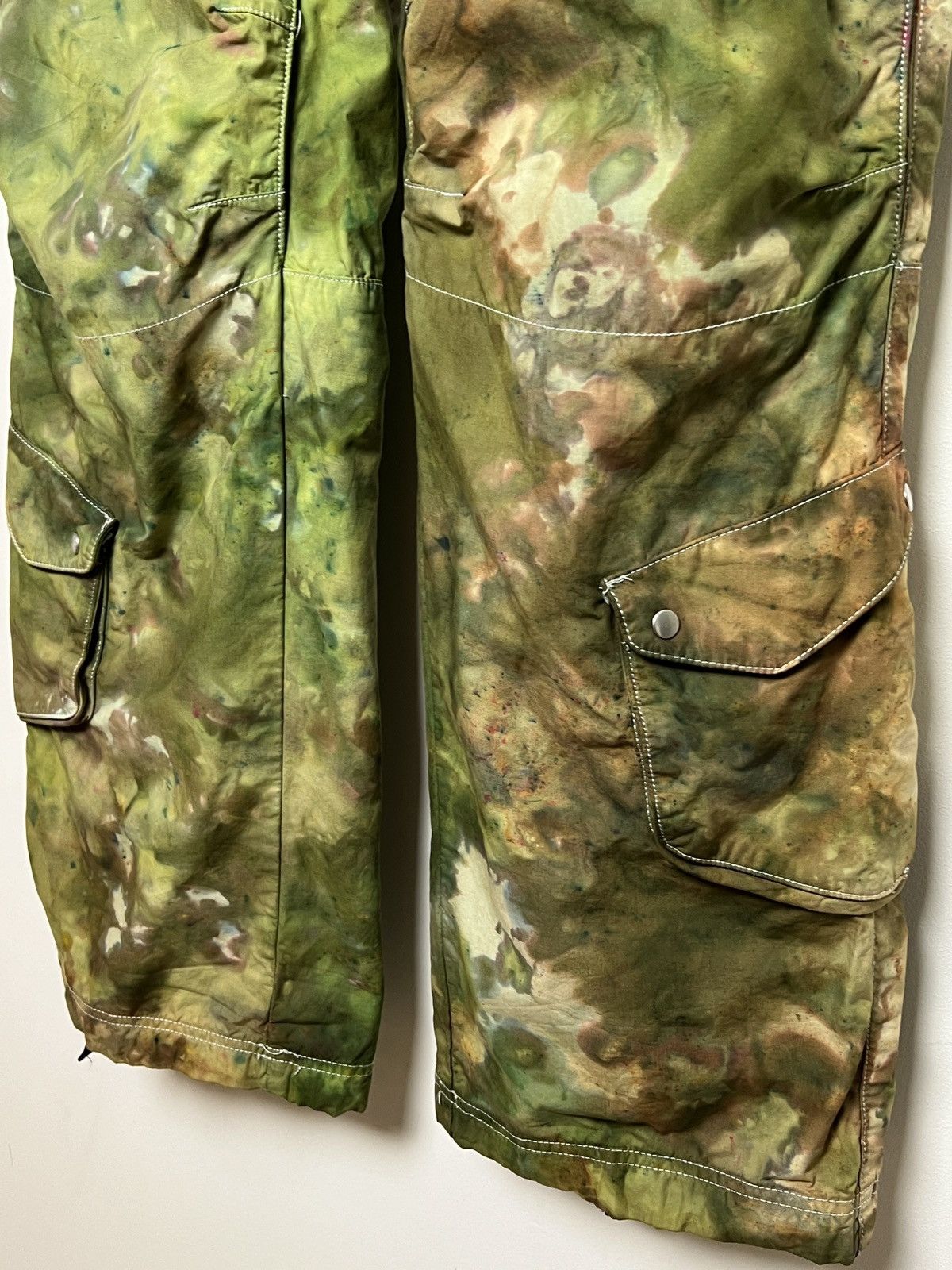 Polo Ralph Lauren ralph lauren tie dye cargo camo multipocket army pants Size US 33 - 9 Thumbnail
