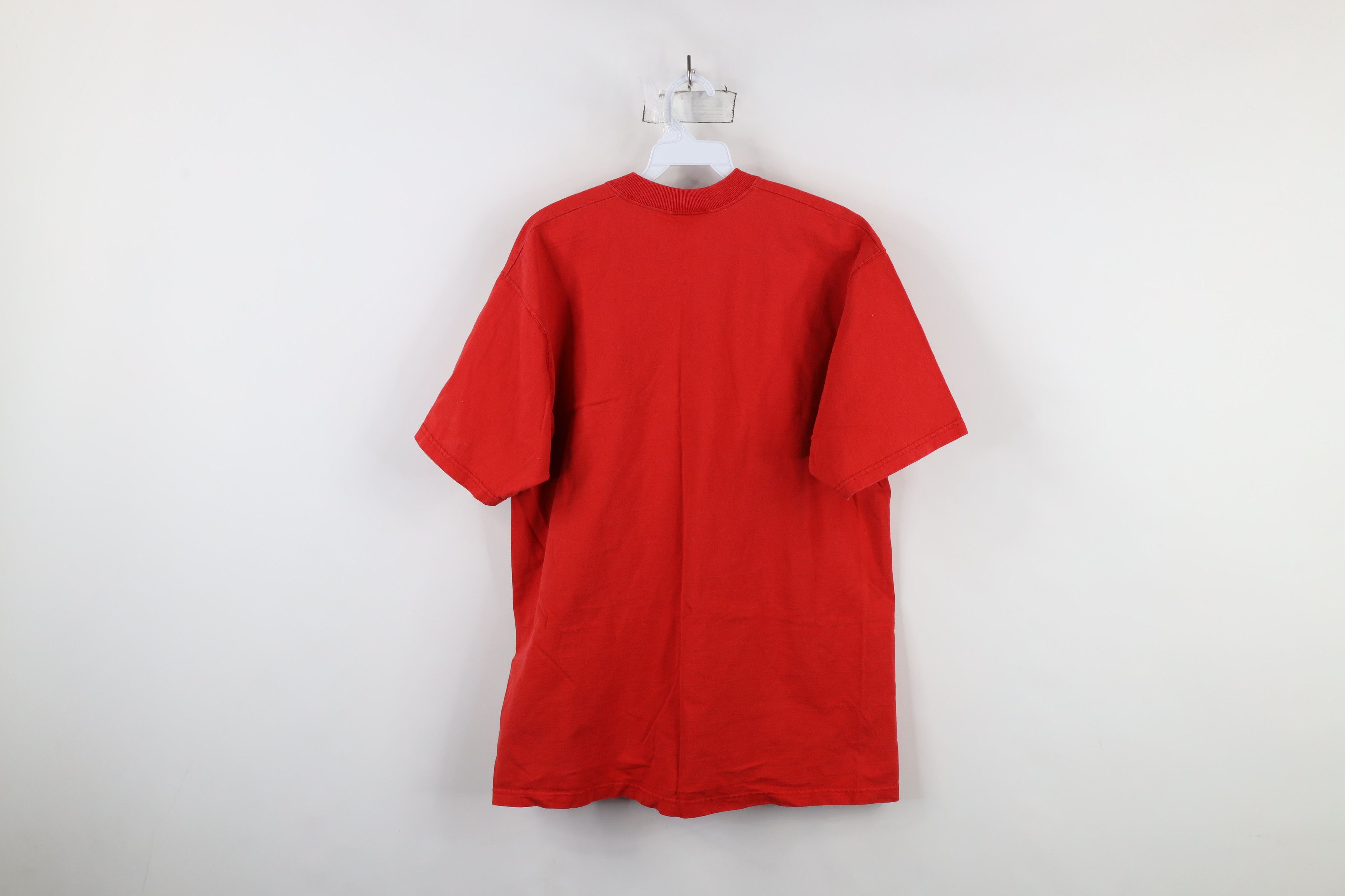 Vintage Vintage 90s Ohio State University Football T-Shirt Red Size US L / EU 52-54 / 3 - 10 Thumbnail