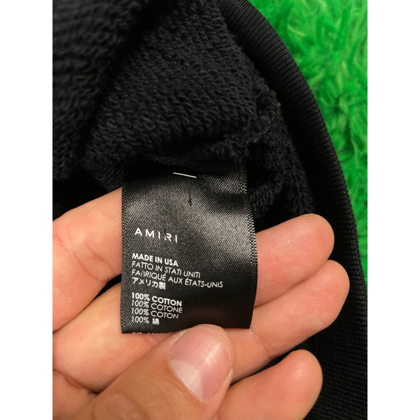 Amiri Amiri Hoodie Black Blue Floral Small Used Size US S / EU 44-46 / 1 - 4 Thumbnail