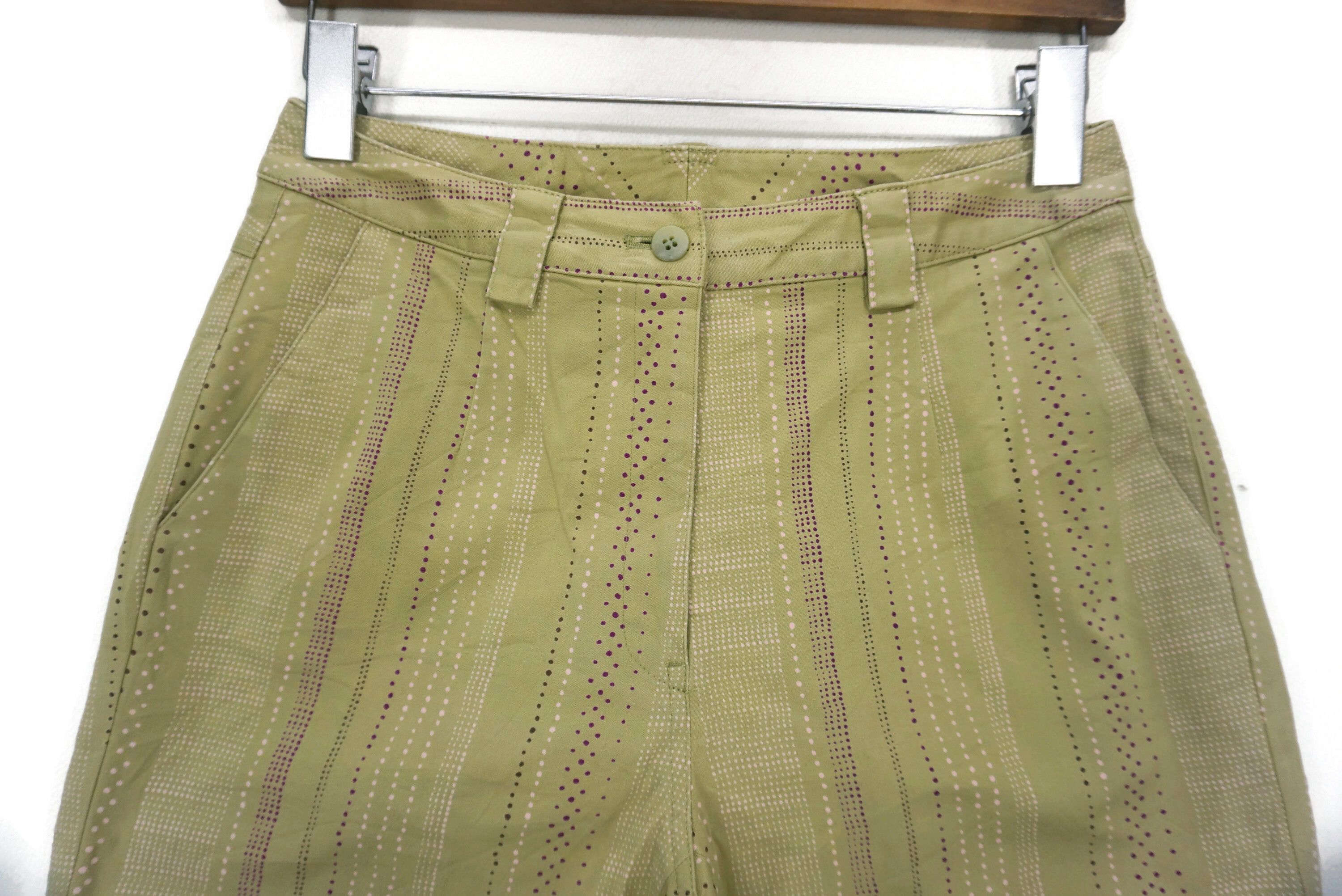 Japanese Brand Vintage Kenzo Pants fit W27xL27 Made in Japan Golf Bootcut Size 26" / US 2 / IT 38 - 3 Thumbnail