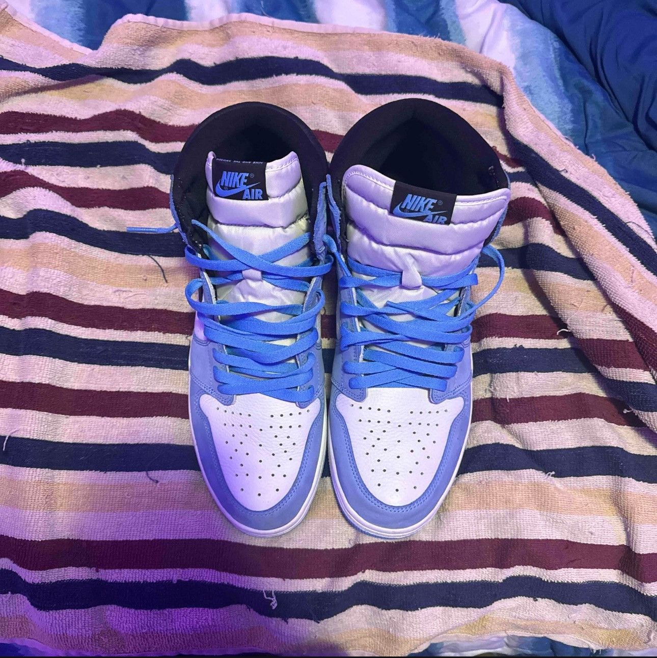Jordan Brand Air Jordan Retro 1 University Blue(2021) Size US 14 / EU 47 - 3 Thumbnail