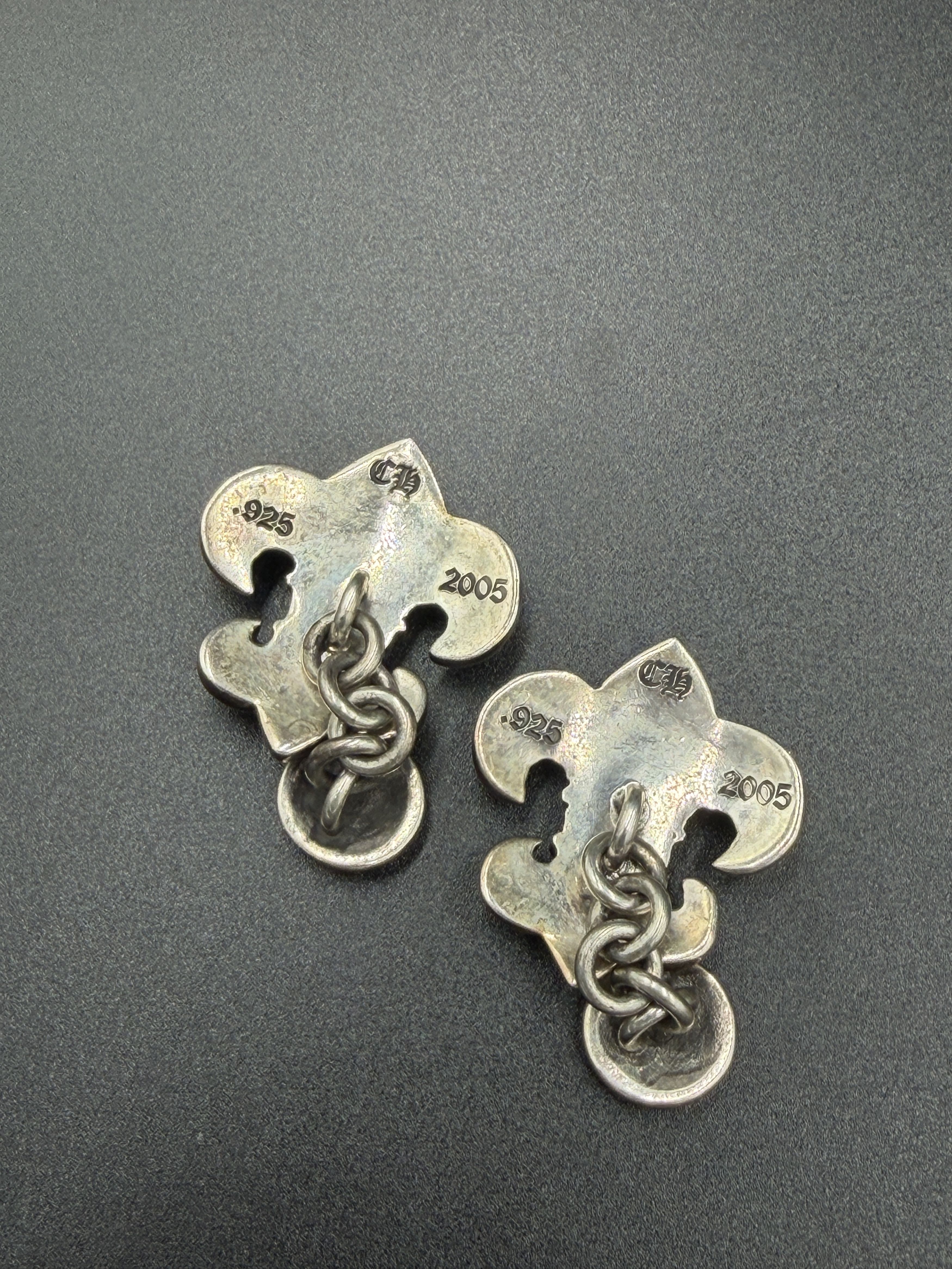 Chrome Hearts Chrome Hearts Silver Cufflinks Fleur Size ONE SIZE - 2 Thumbnail