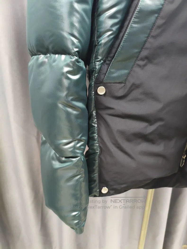 Hermes Hermes Men's Down Jacket, Classic Style with Dark Green an Size US M / EU 48-50 / 2 - 3 Thumbnail