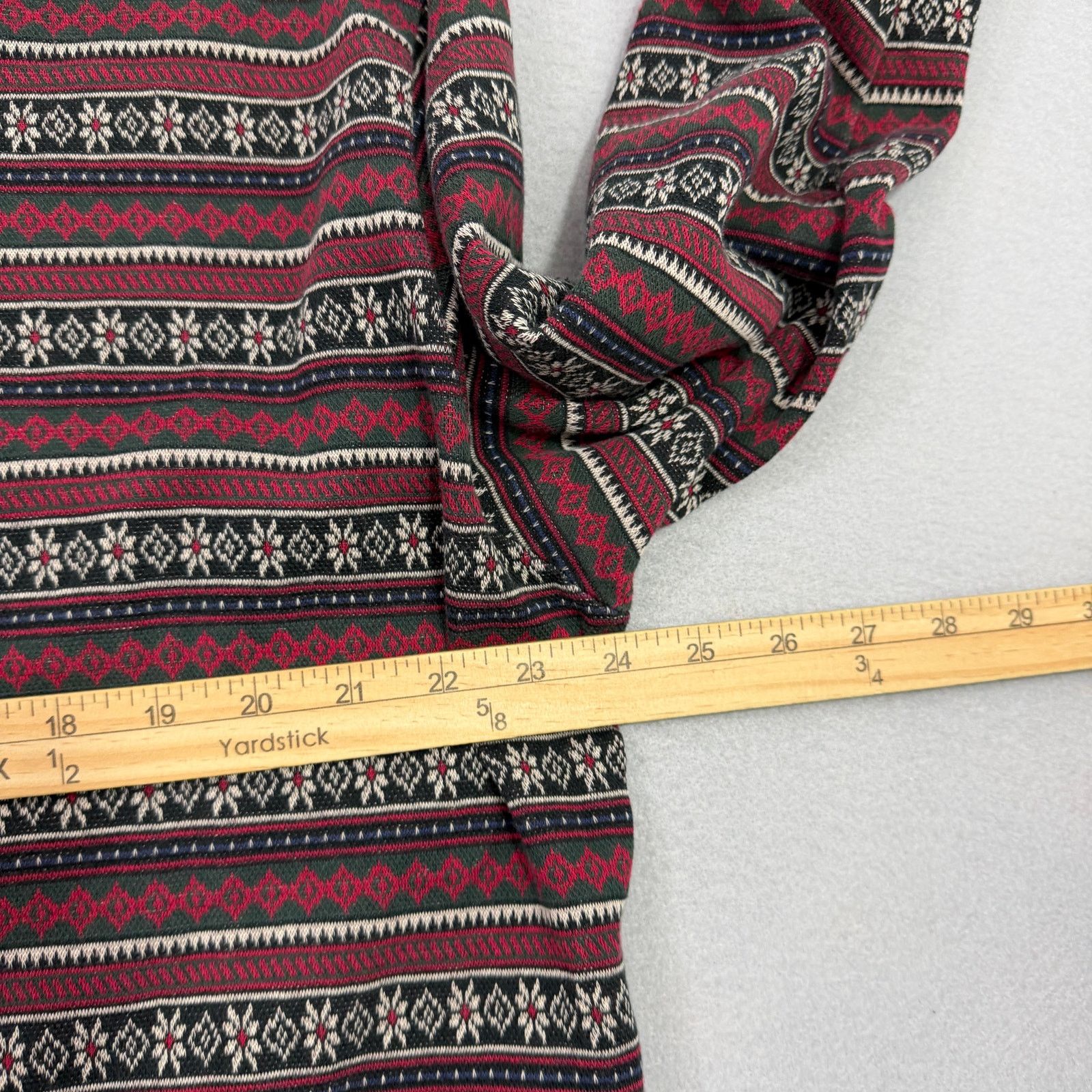 Polo Ralph Lauren Vintage Polo Ralph Lauren Fair Isle Long Sleeve Shirt Large Size US L / EU 52-54 / 3 - 9 Thumbnail