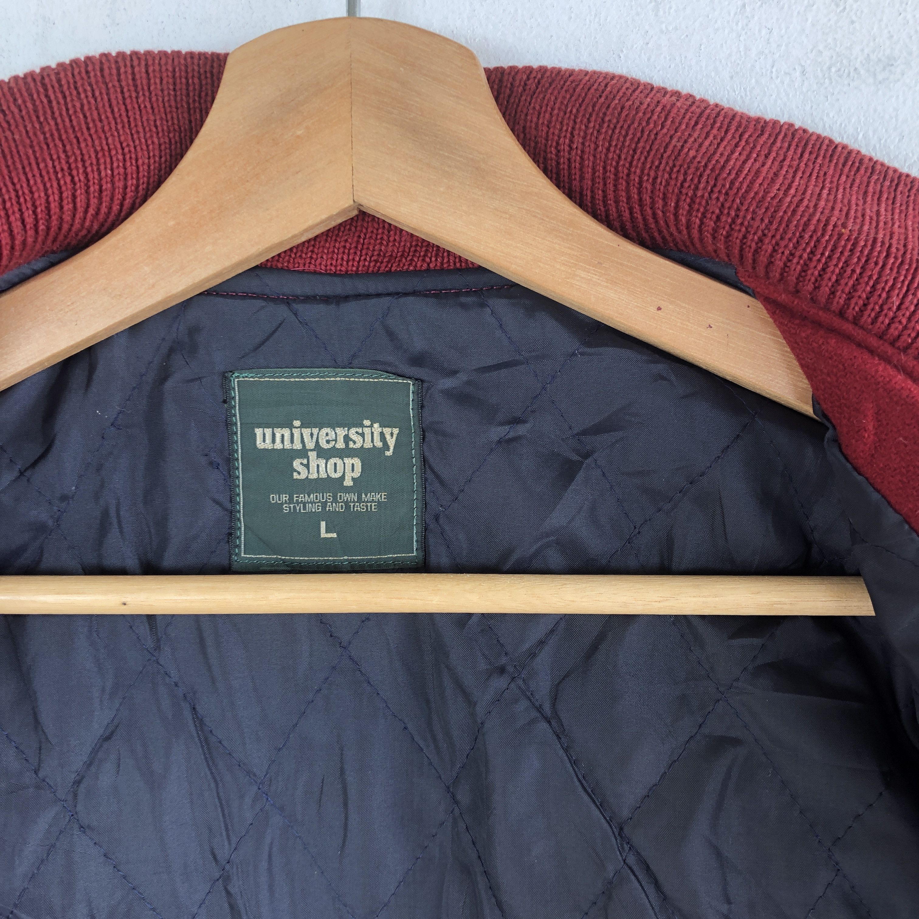 Japanese Brand Vintage Japanese Varsity Jackets Japanese Wool Jacket Size US M / EU 48-50 / 2 - 8 Thumbnail