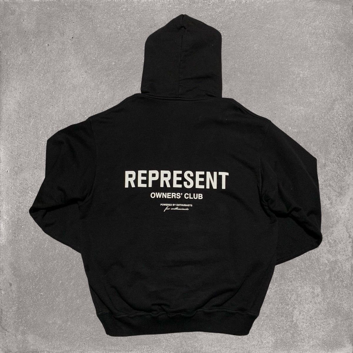 Represent Clo. Represent Medium Owners Club Jet Black Hoodie Size US M / EU 48-50 / 2 - 1 Thumbnail