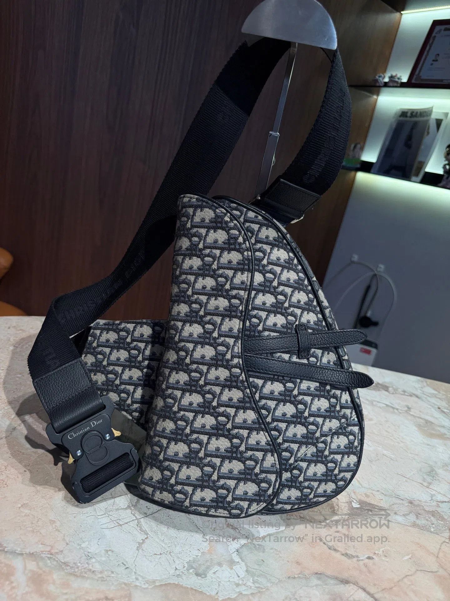 Dior Dior Oblique Saddle Bag. Size ONE SIZE - 8 Thumbnail