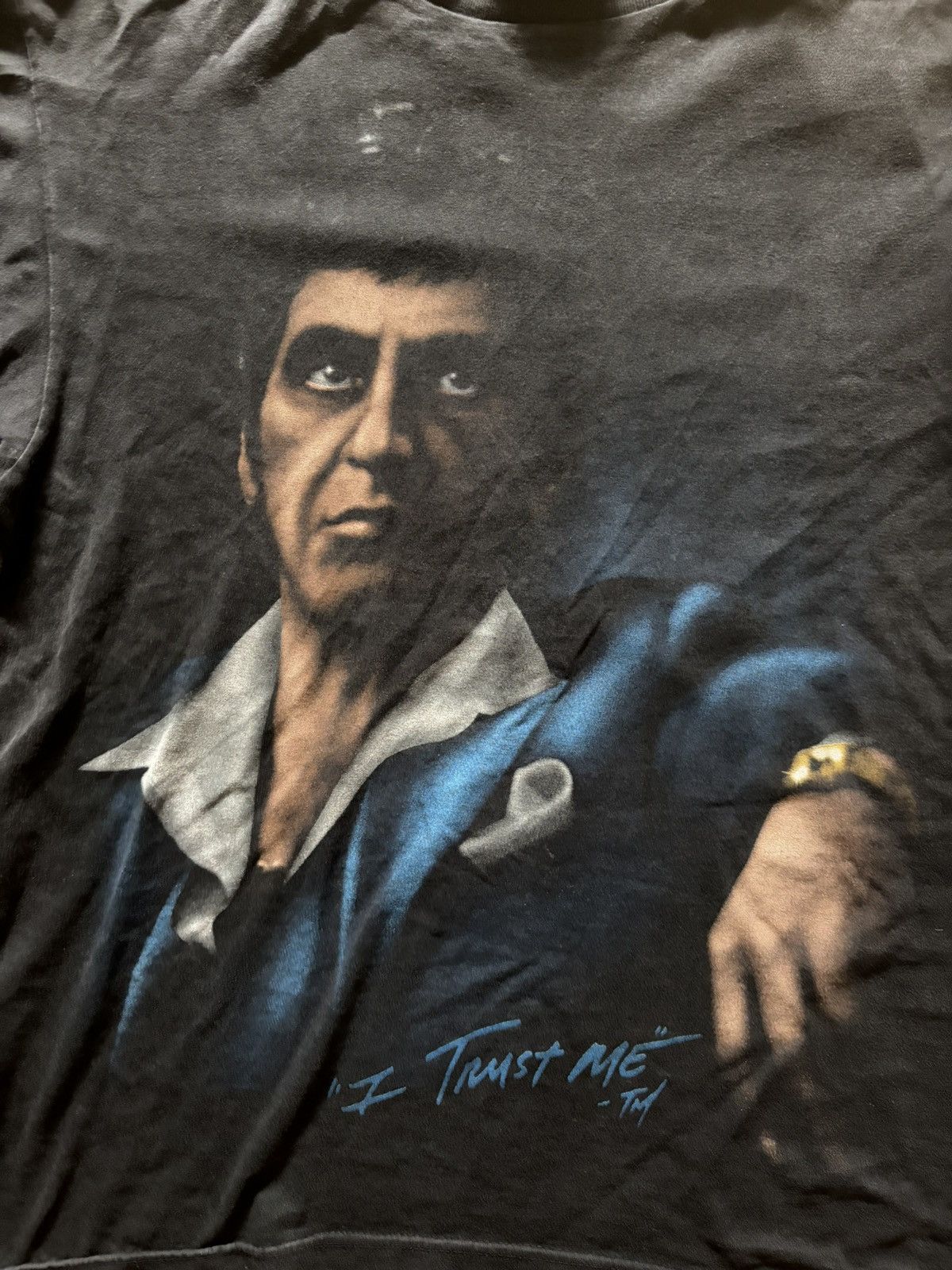Vintage Vintage Scarface T-shirt Size US L / EU 52-54 / 3 - 2 Thumbnail