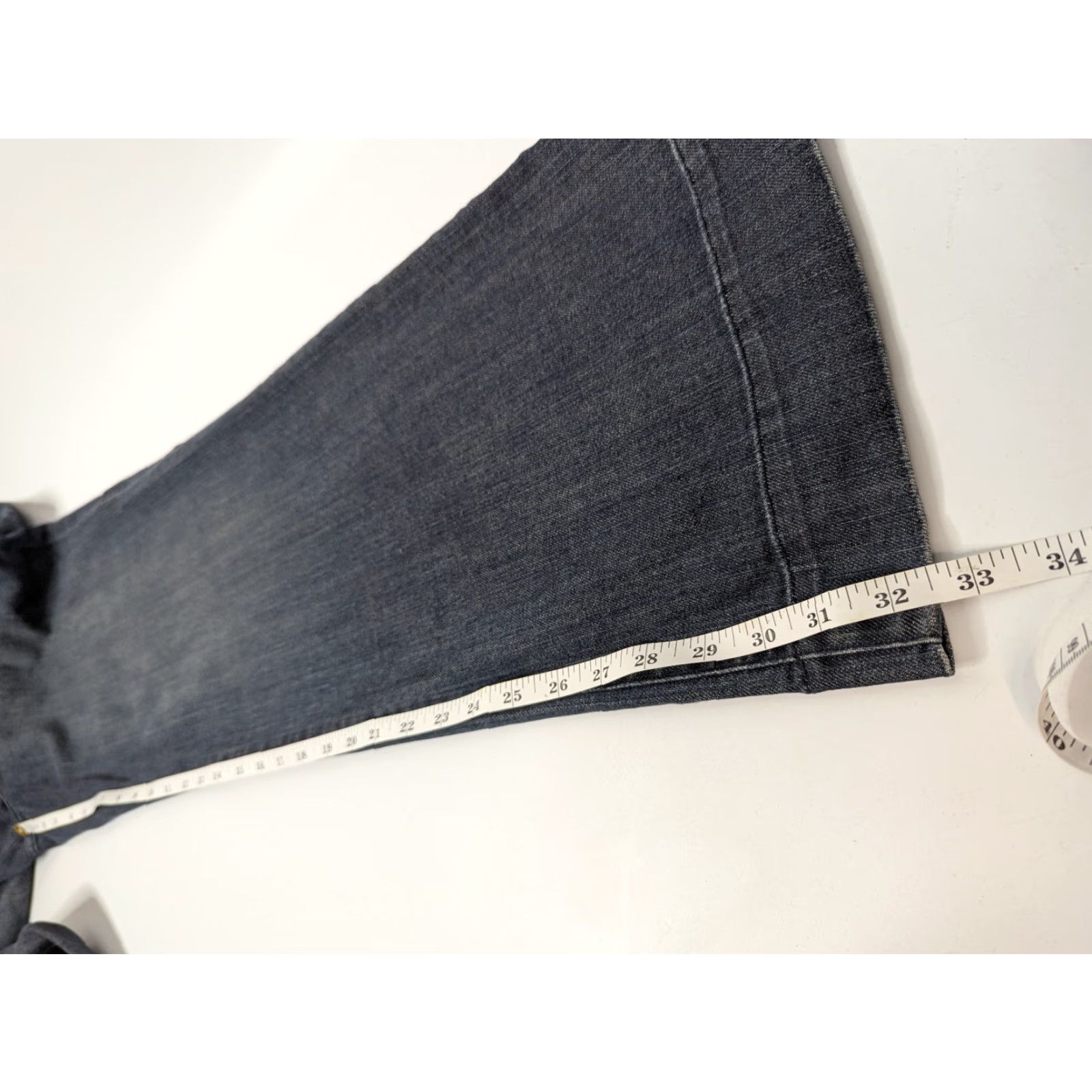 Ralph Lauren VINTAGE Lauren Ralph Lauren Wide Leg Jeans Women's Size 8 Denim Blue 8 Y2K Size 30" / US 8 / IT 44 - 6 Thumbnail
